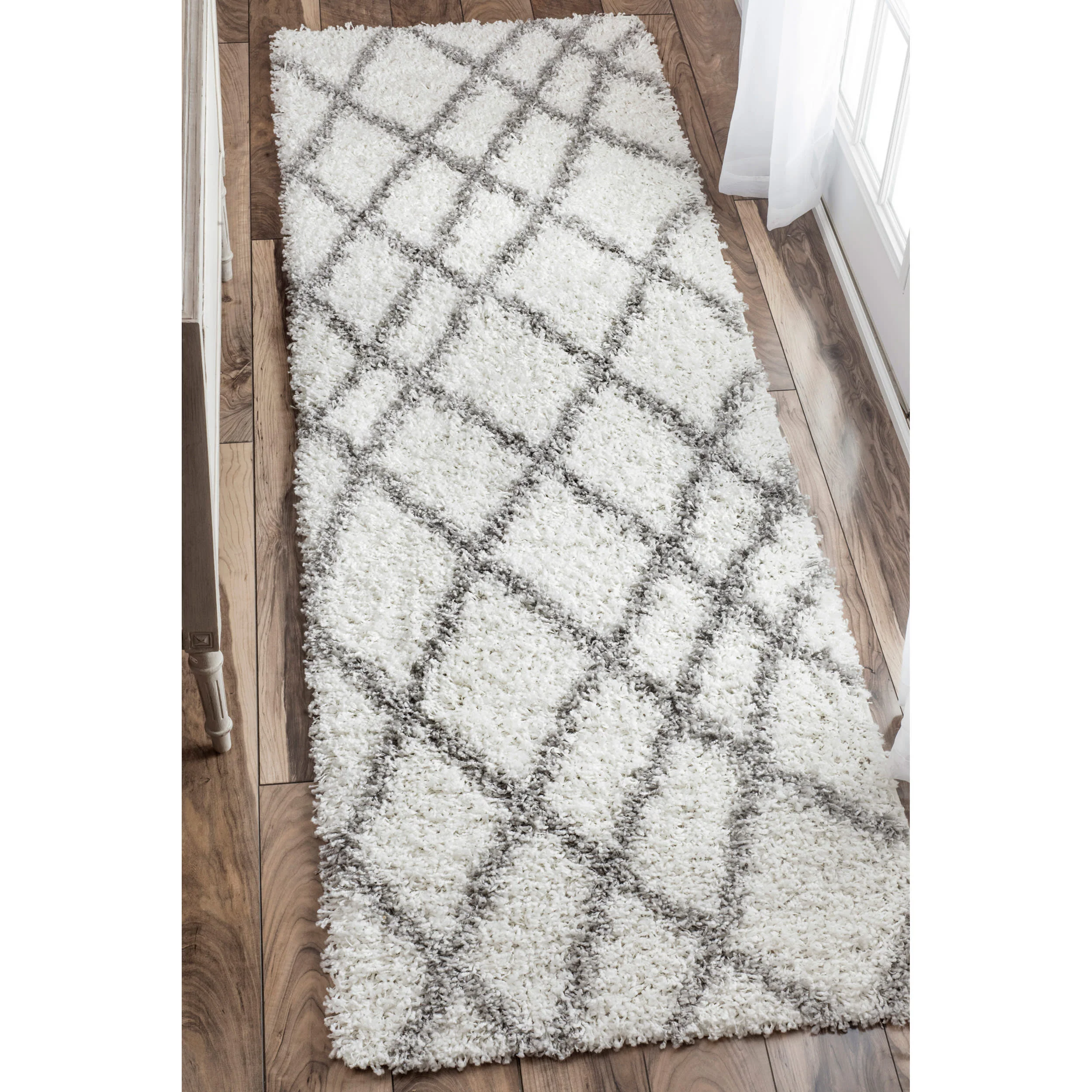 Easy Shag Rug | White - Image 2
