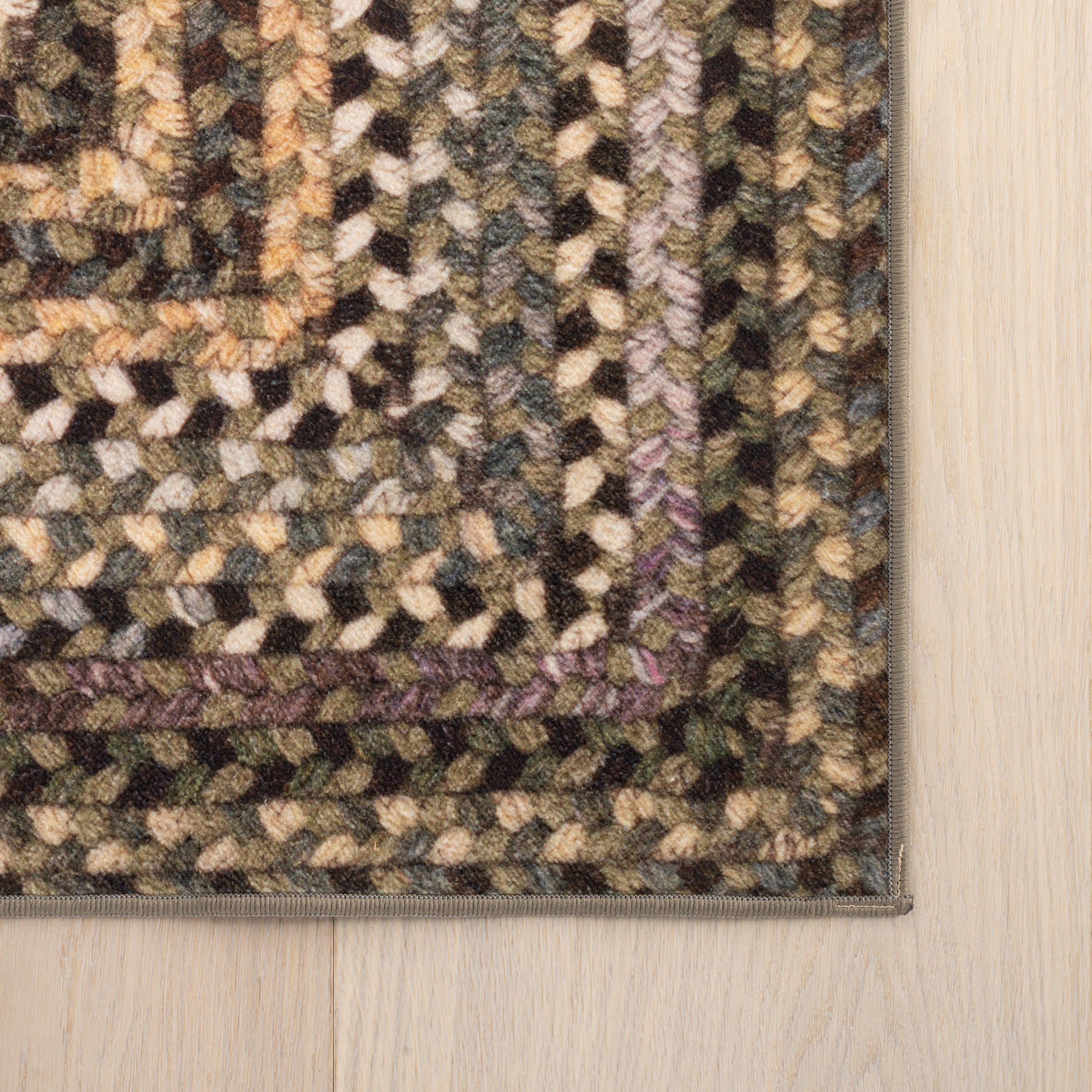 Ebonelle Bordered Bohemian Washable Rug | Brown - Image 4