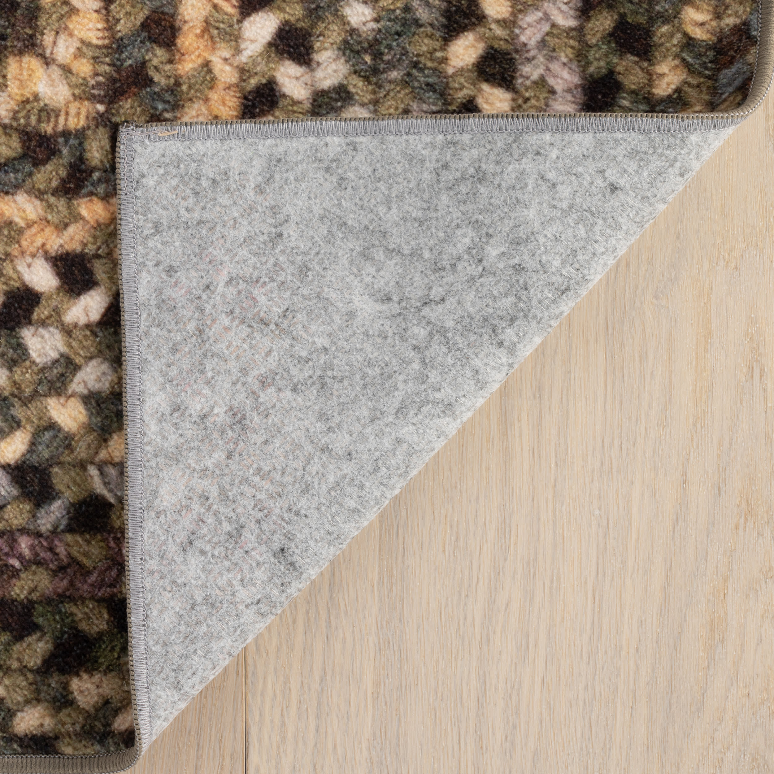 Ebonelle Bordered Bohemian Washable Rug | Brown - Image 6