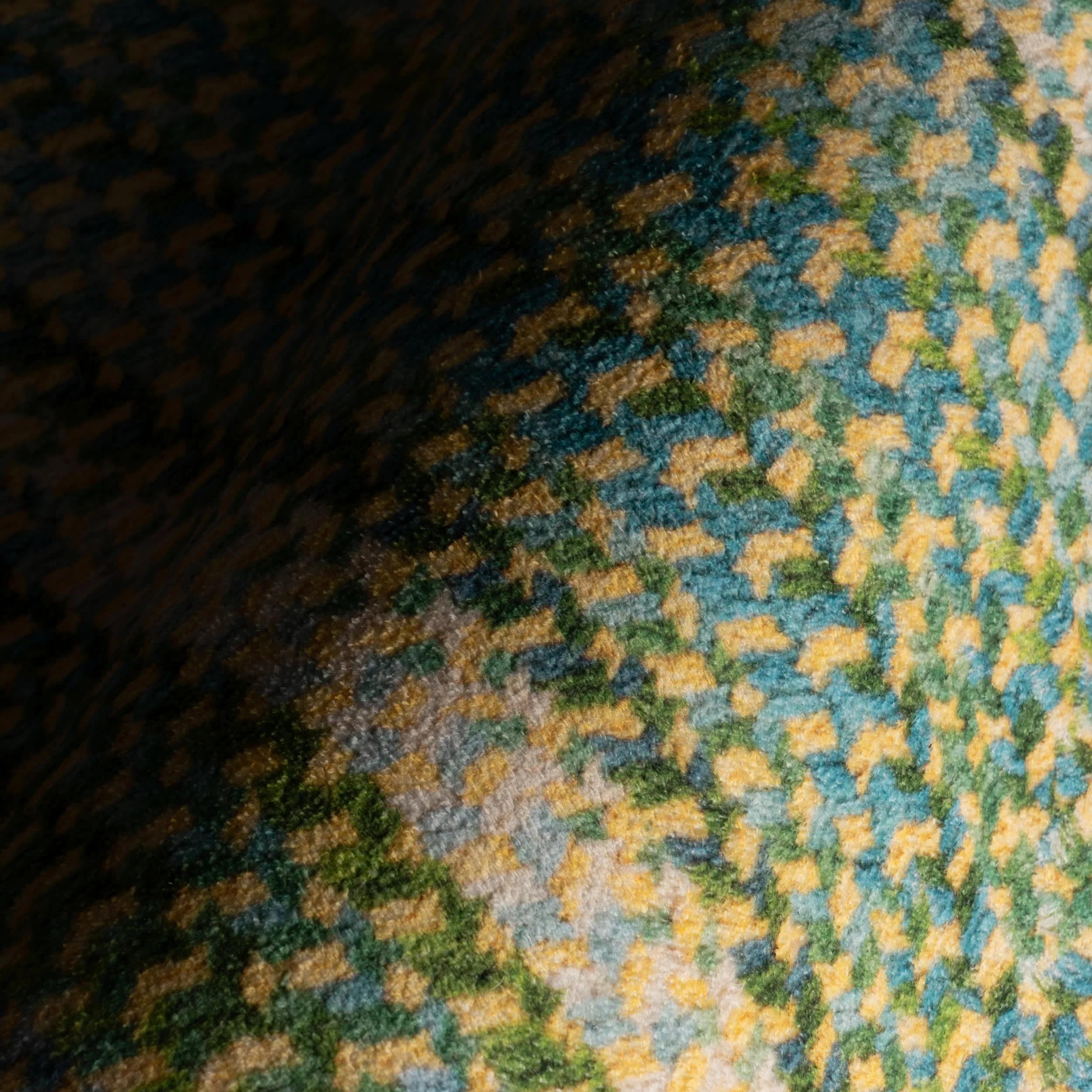 Ebonelle Bordered Bohemian Washable Rug | Green - Image 3