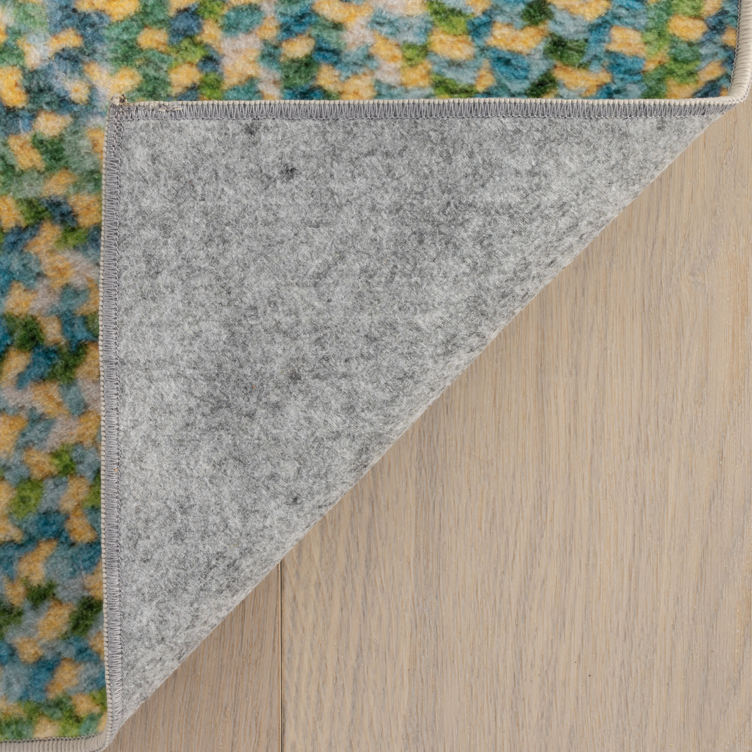 Ebonelle Bordered Bohemian Washable Rug | Green - Image 6