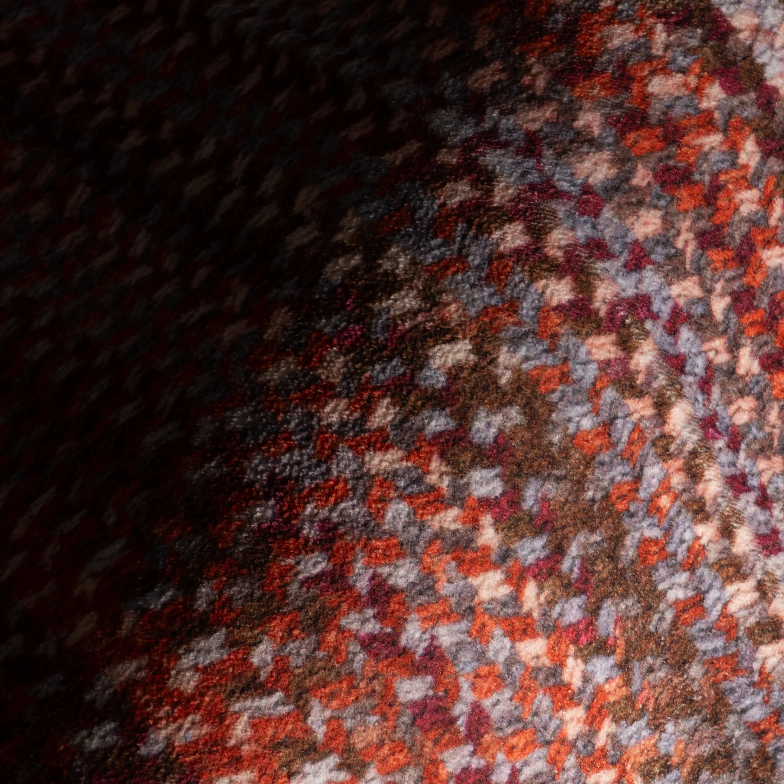 Ebonelle Bordered Bohemian Washable Rug | Red - Image 3