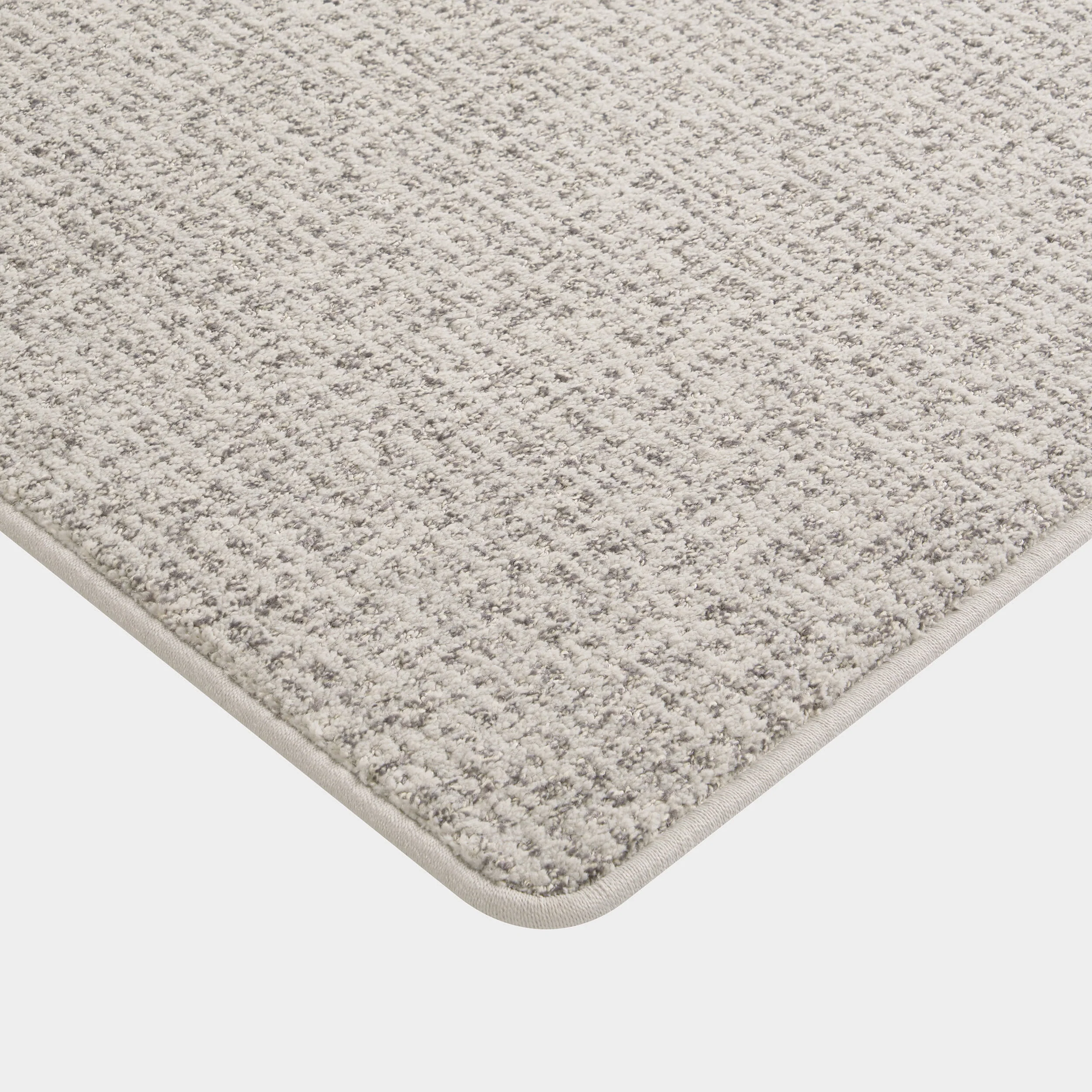 Eider Micro-Crosshatch Custom Rug | Grey - Image 2