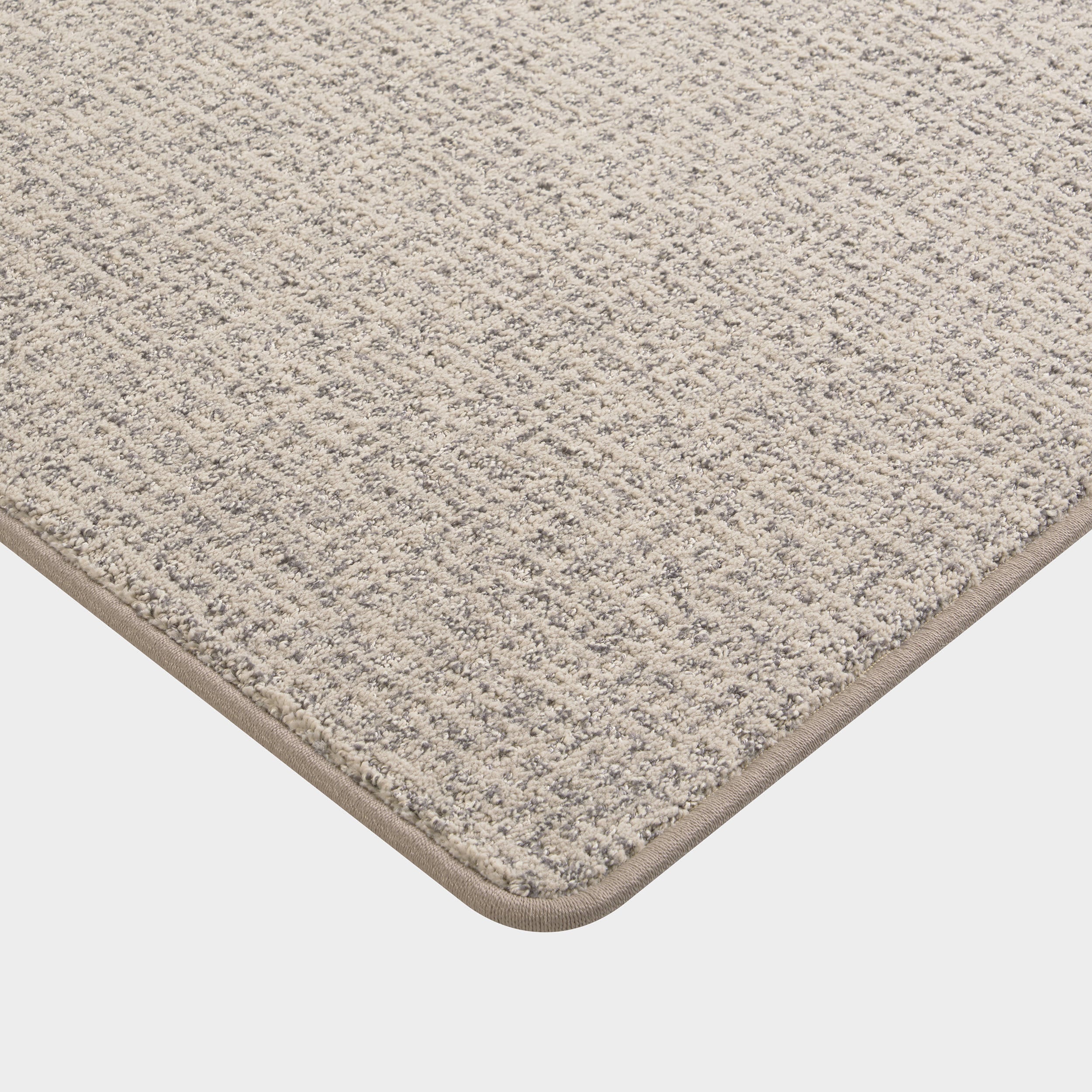 Eider Micro-Crosshatch Custom Rug | Taupe - Image 2