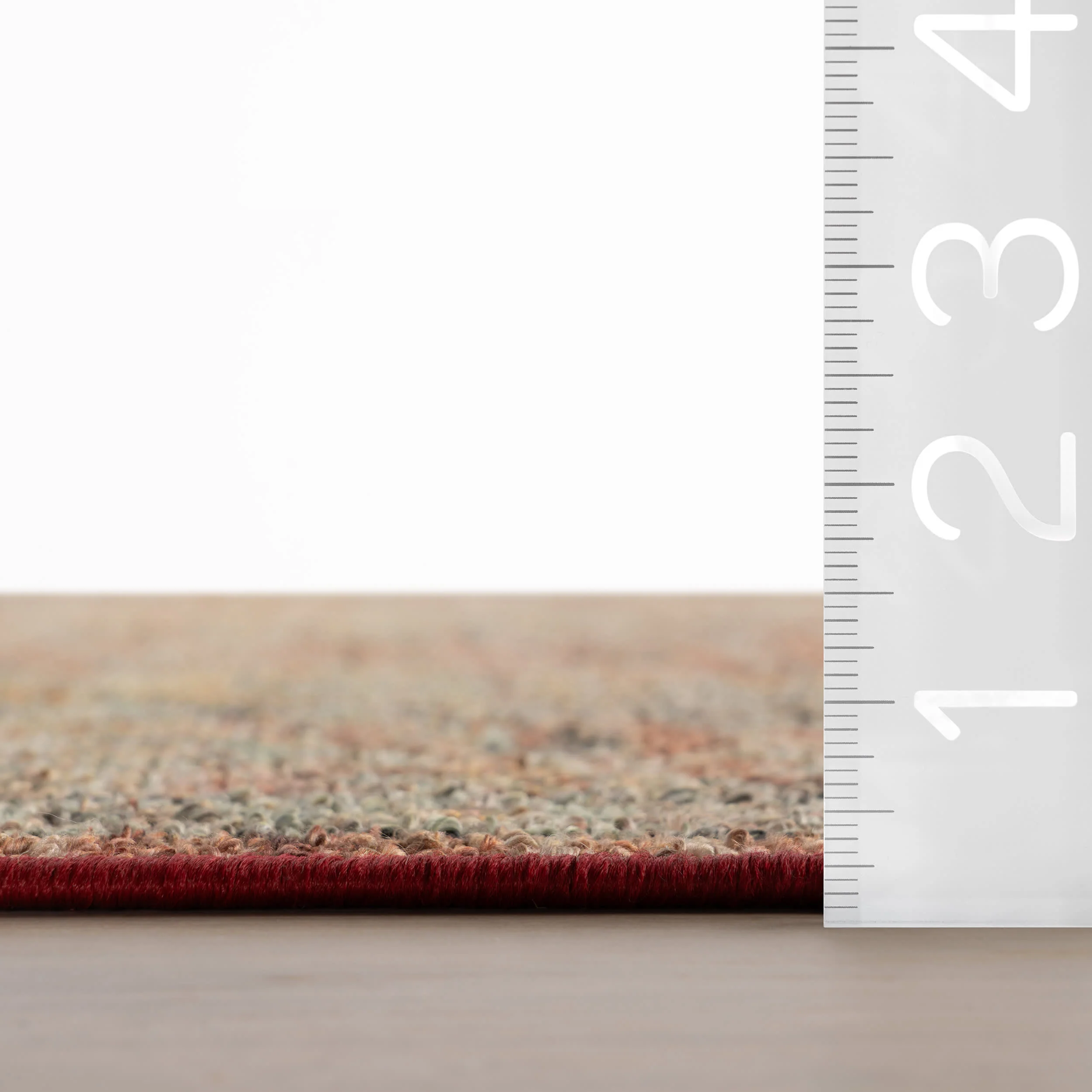 Elarin Traditional Medallion Washable Rug | Red - Image 6