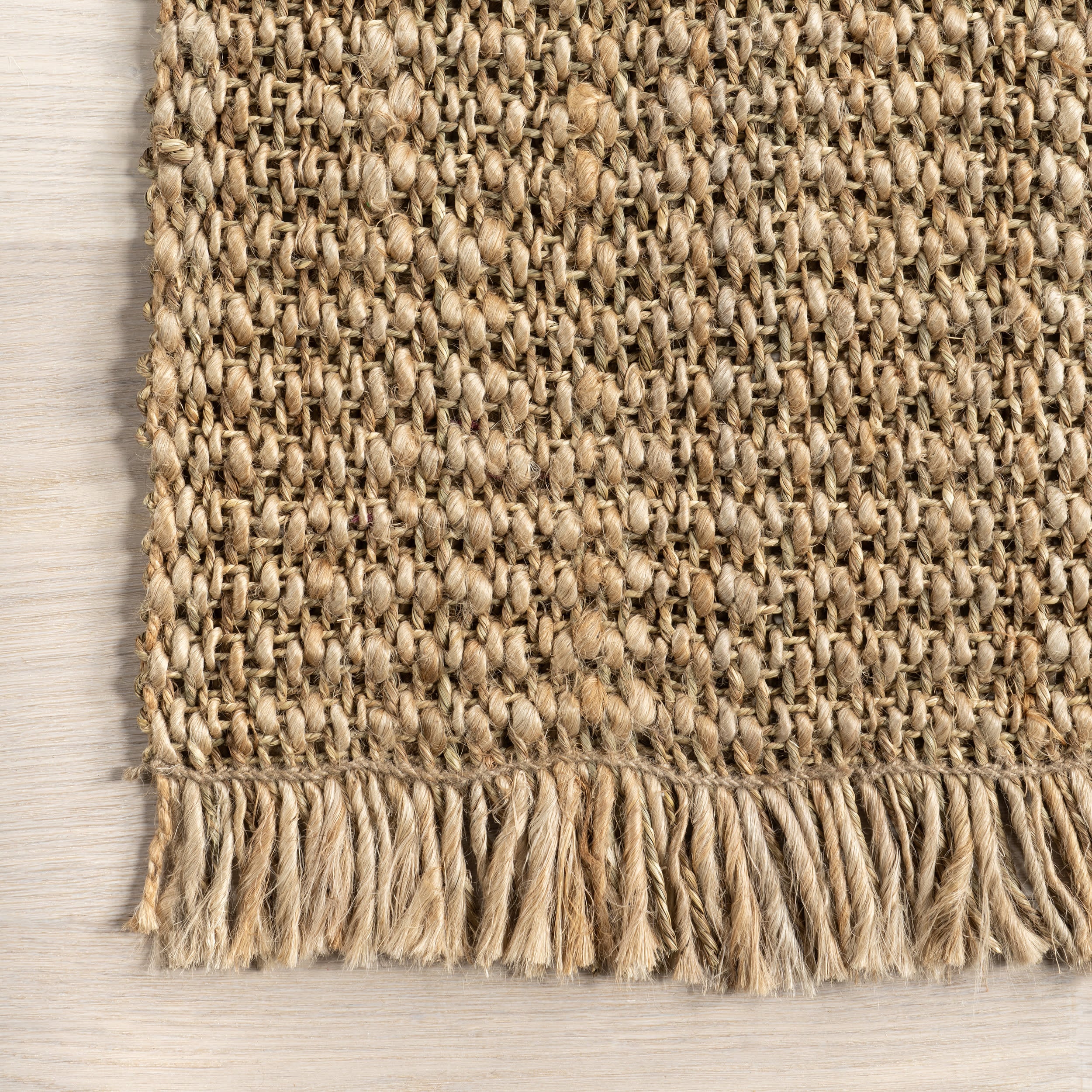 Eliana Rustic Jute-Blend Rug | Natural - Image 3