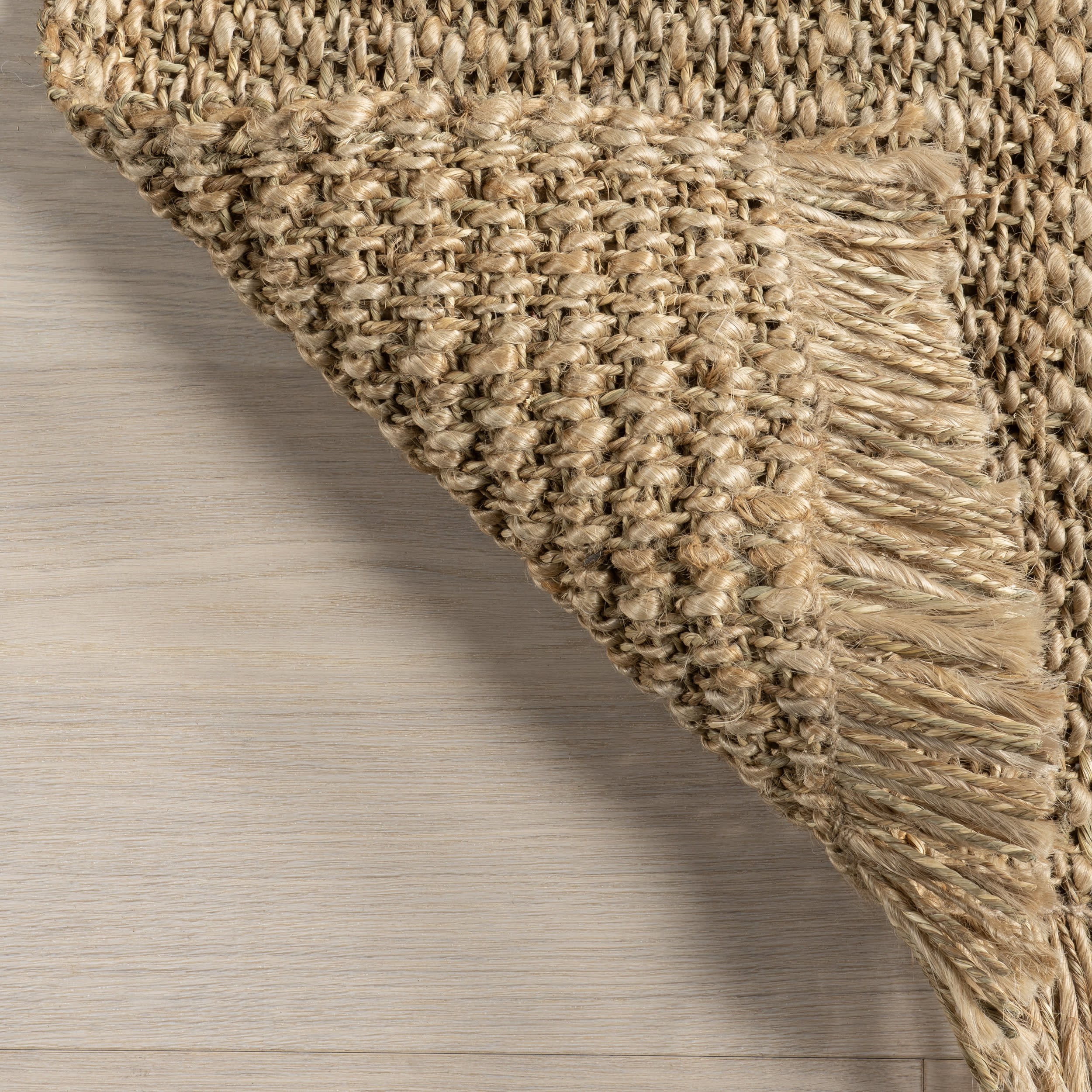 Eliana Rustic Jute-Blend Rug | Natural - Image 6