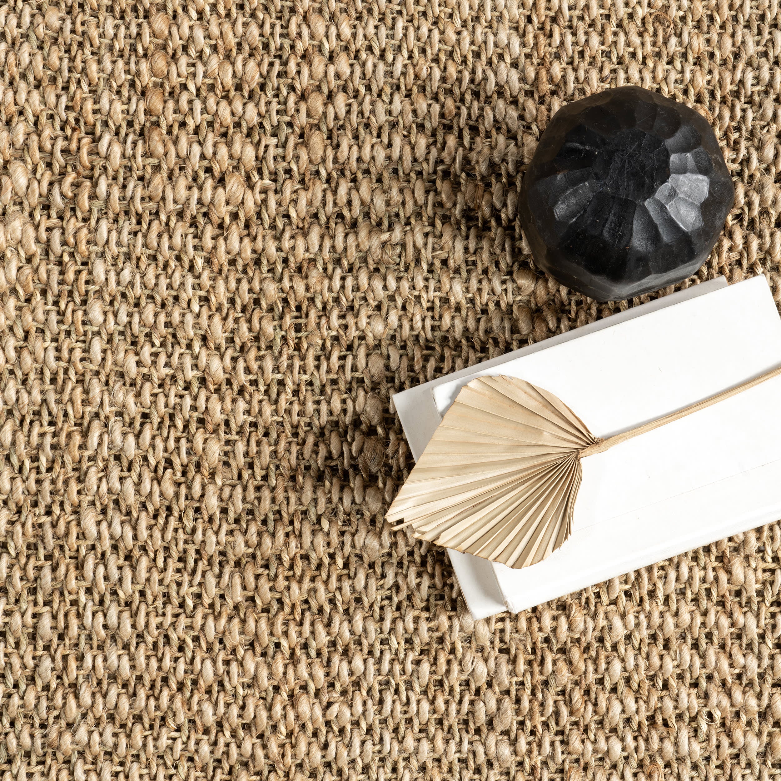 Eliana Rustic Jute-Blend Rug | Natural - Image 7