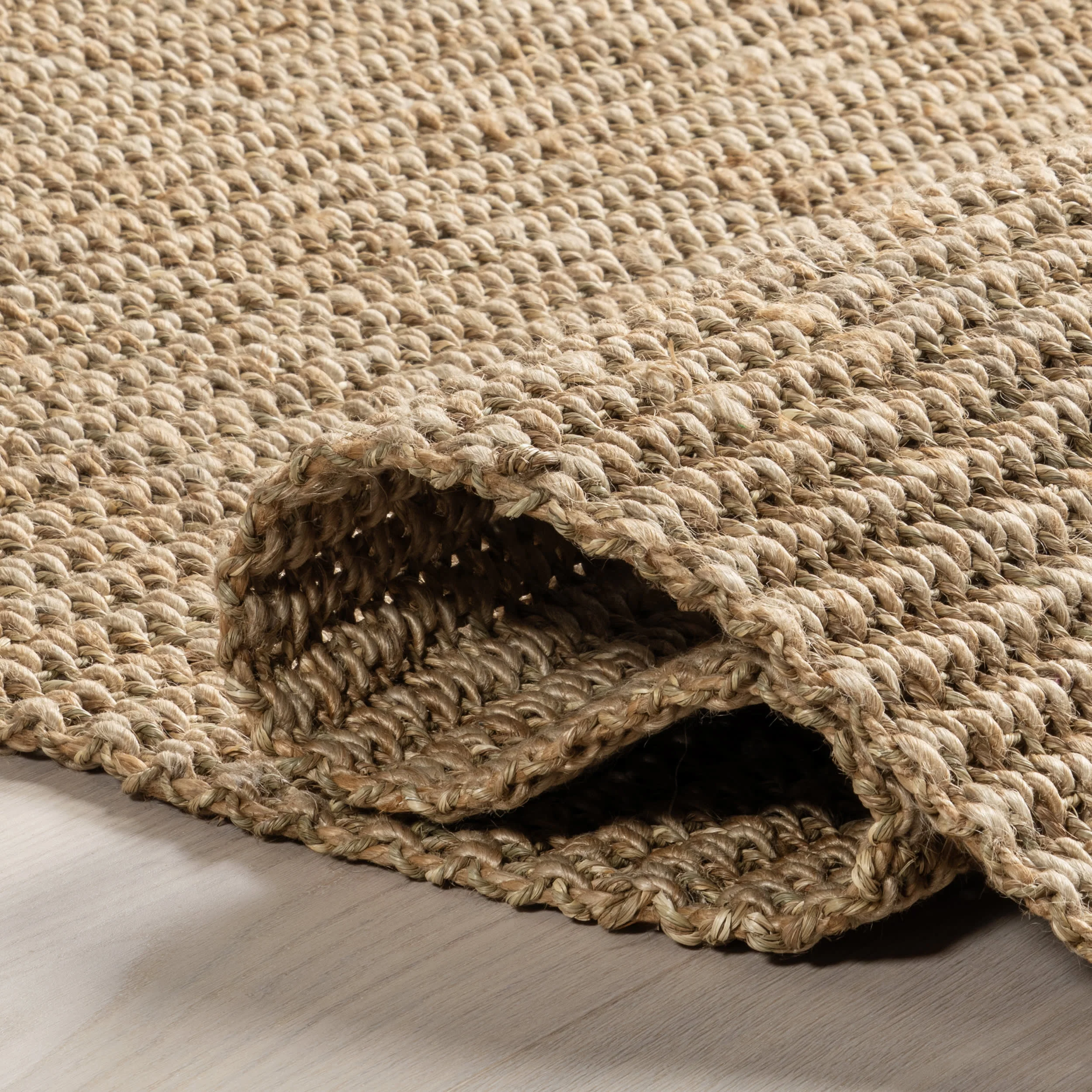 Eliana Rustic Jute-Blend Rug | Natural - Image 8