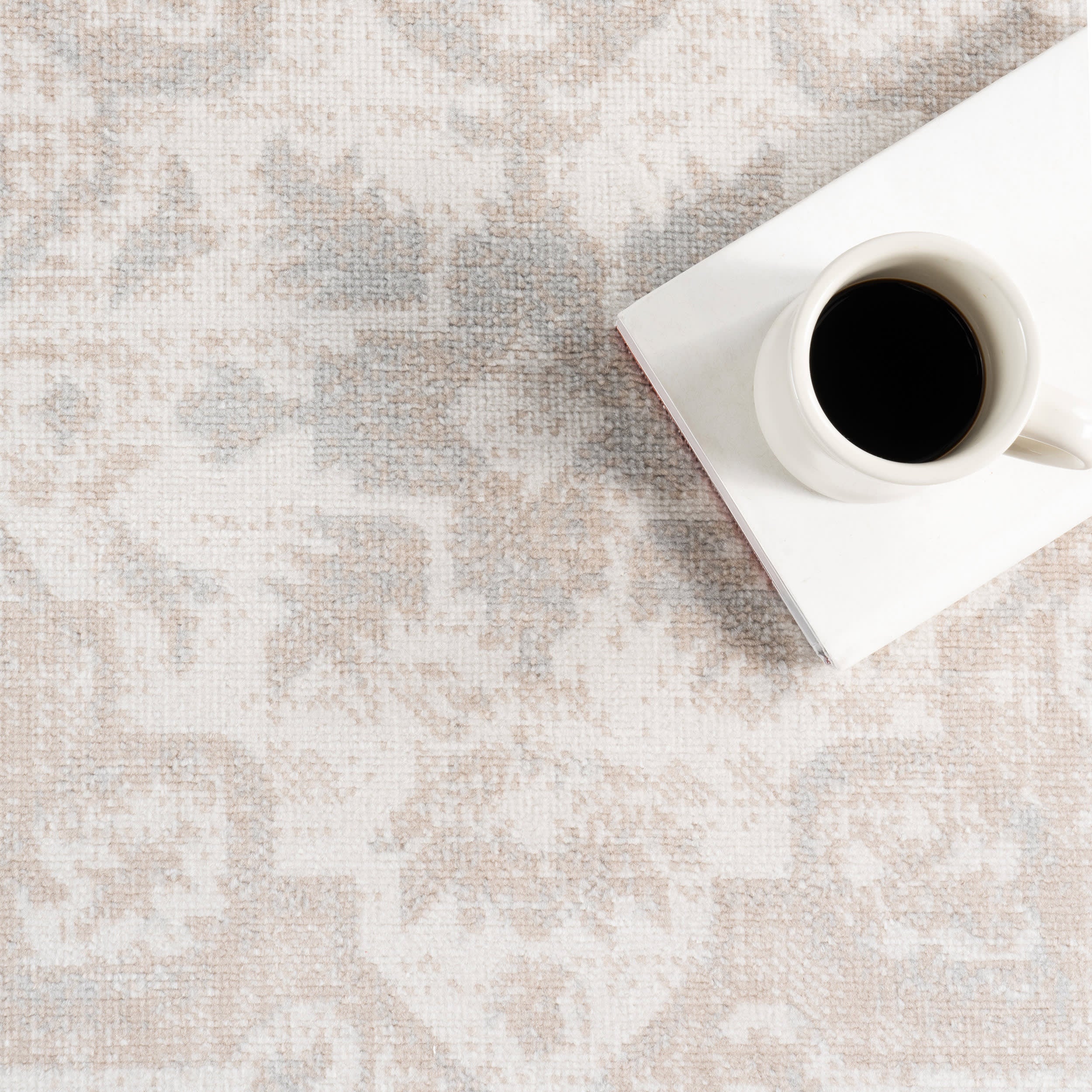 Elisabeth  Medallion Rug | Beige - Image 8