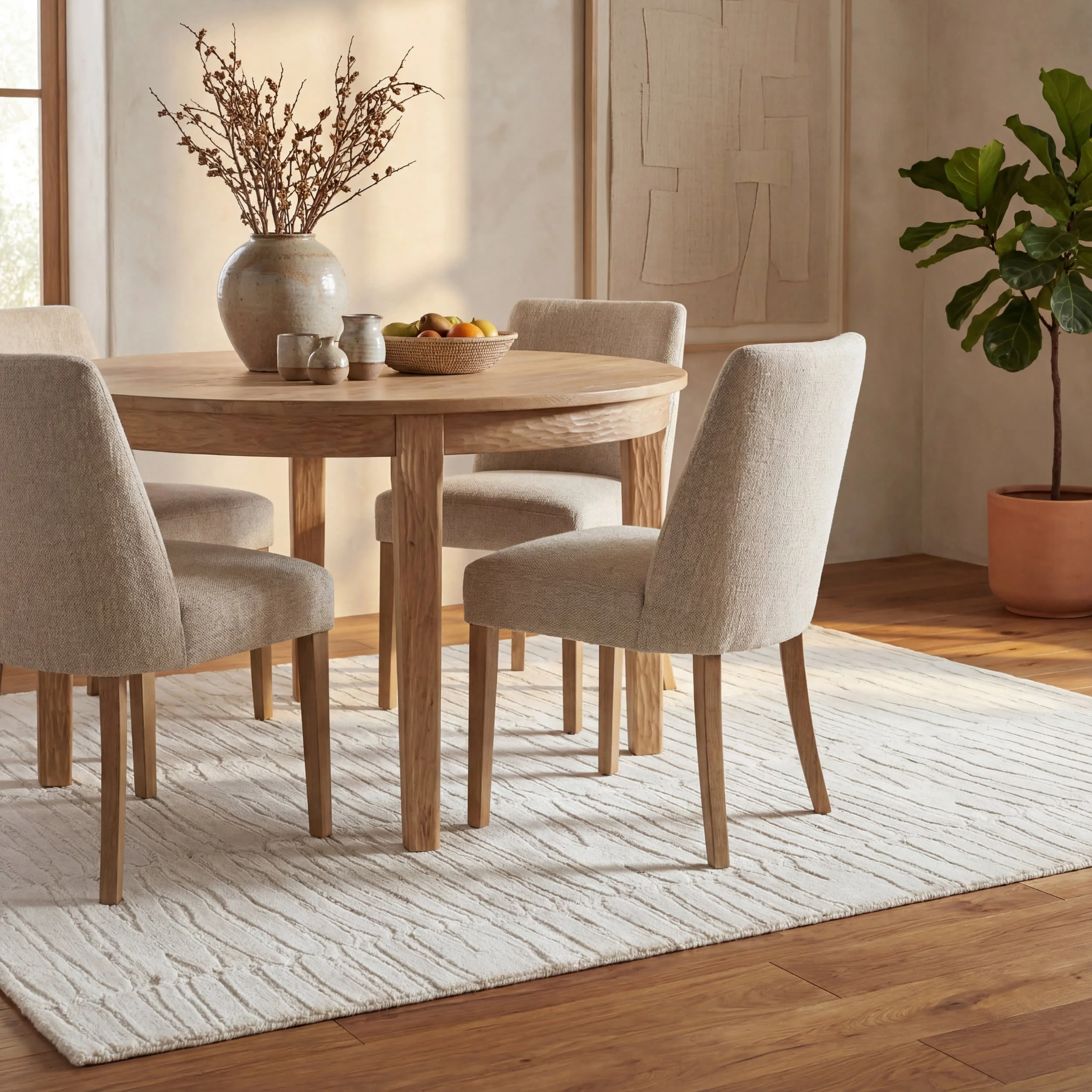 Elisk Solid Cloud Washable Rug | Off White - Image 7