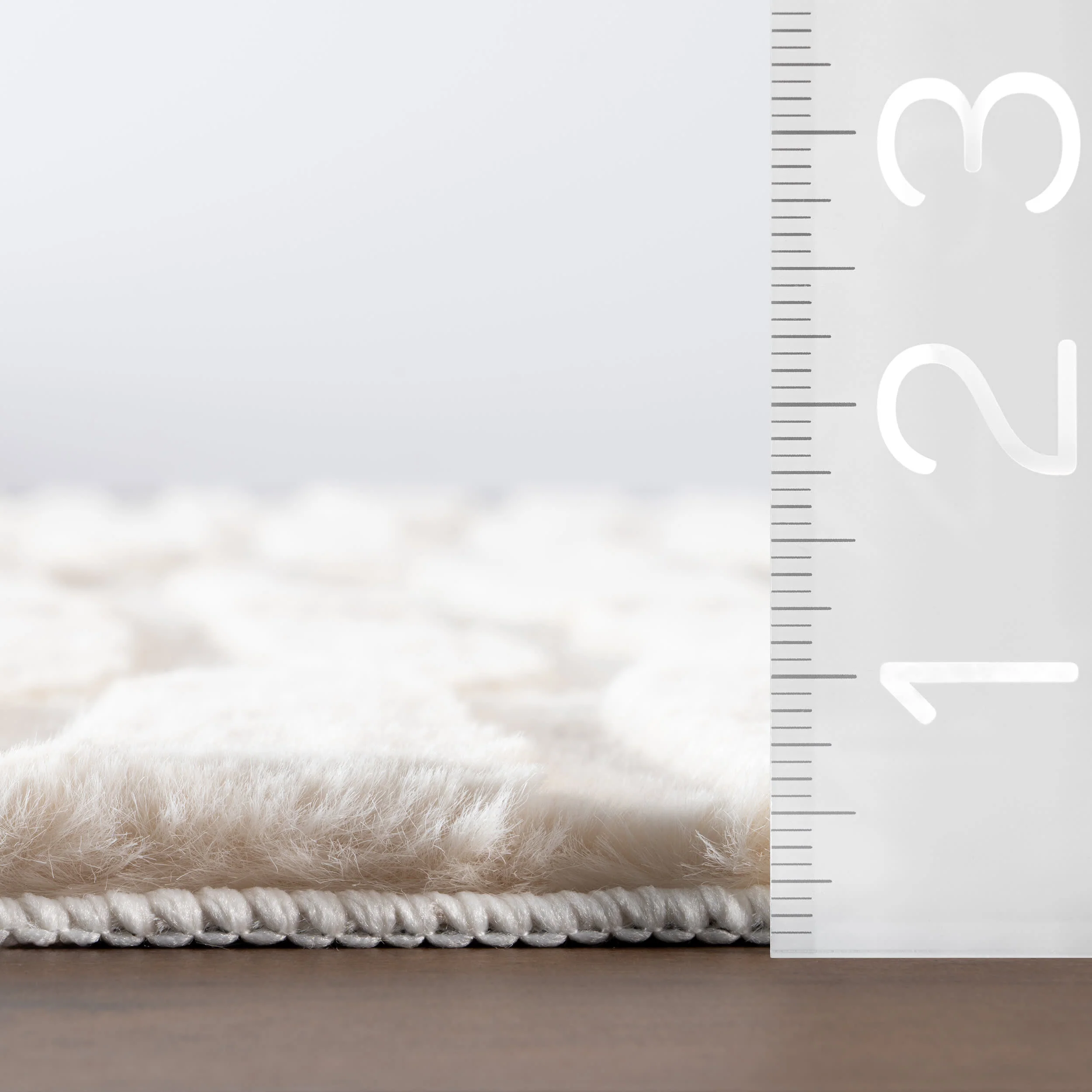 Elisk Solid Cloud Washable Rug | Sand - Image 6