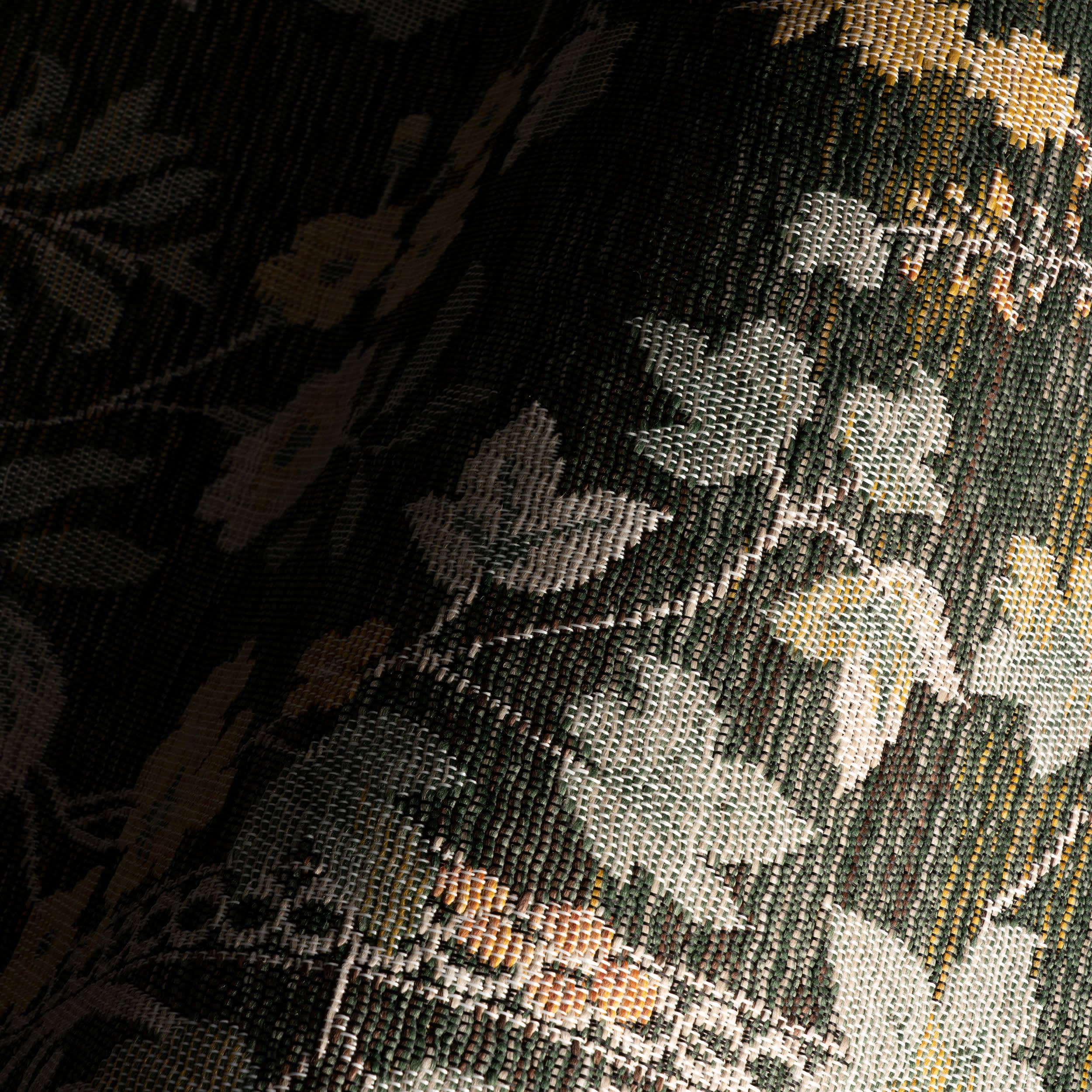 Elizaya Transitional Floral Indoor/Outdoor Rug | Green - Image 3