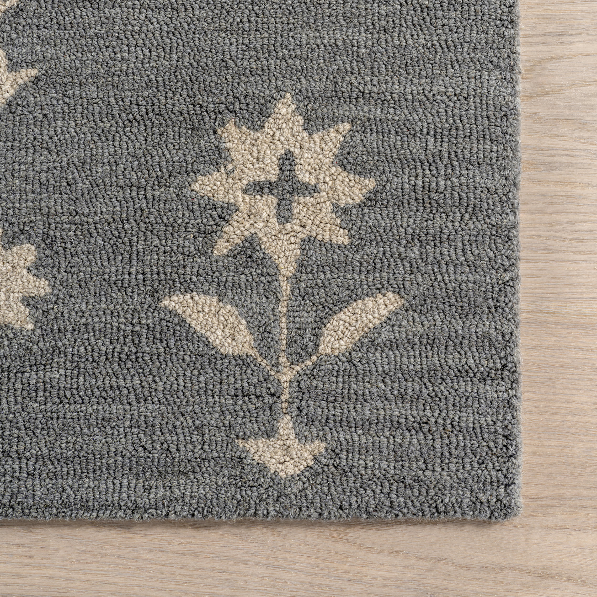 Ella Wool Rug | Blue Grey - Image 4