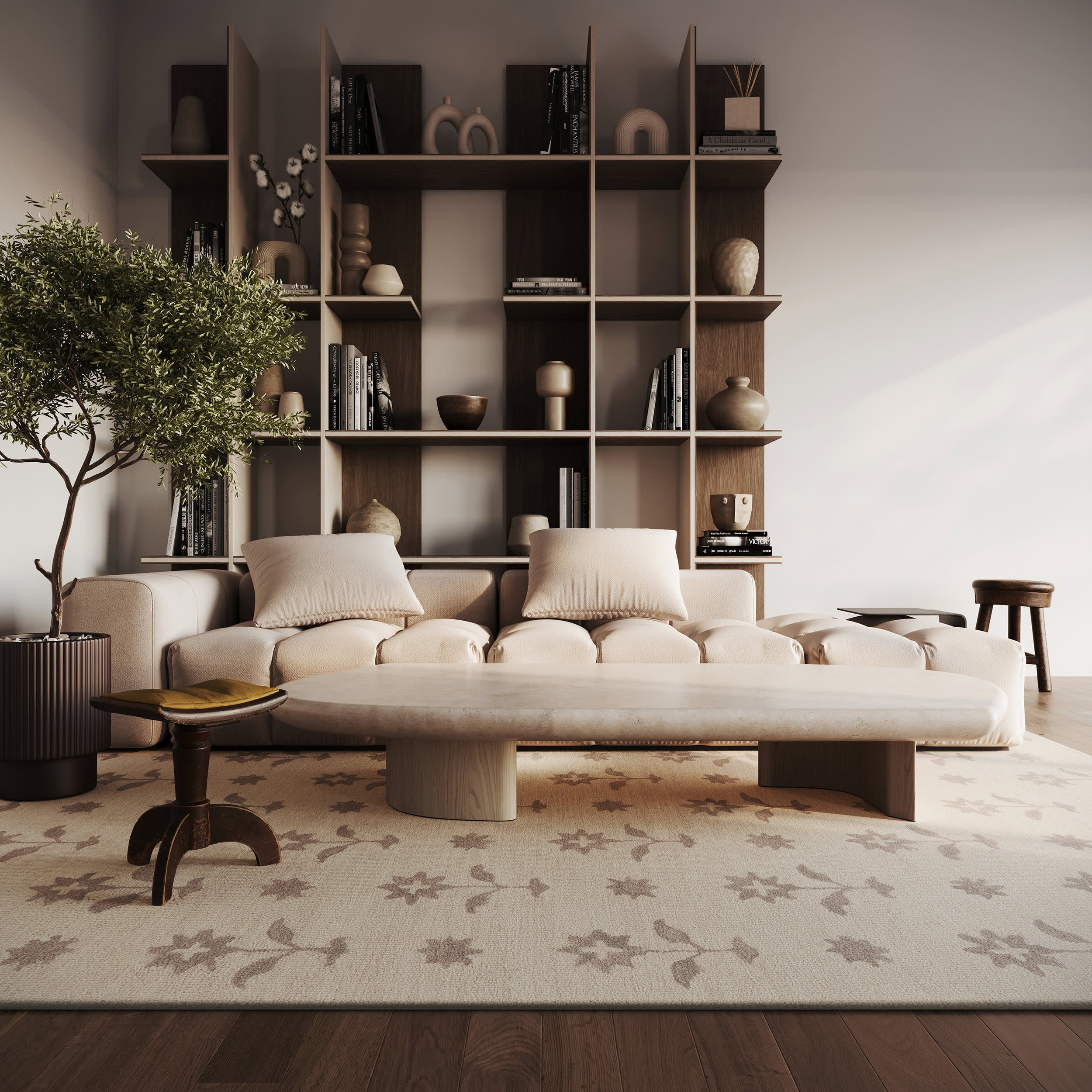 Ella Wool Rug | Sand - Image 7