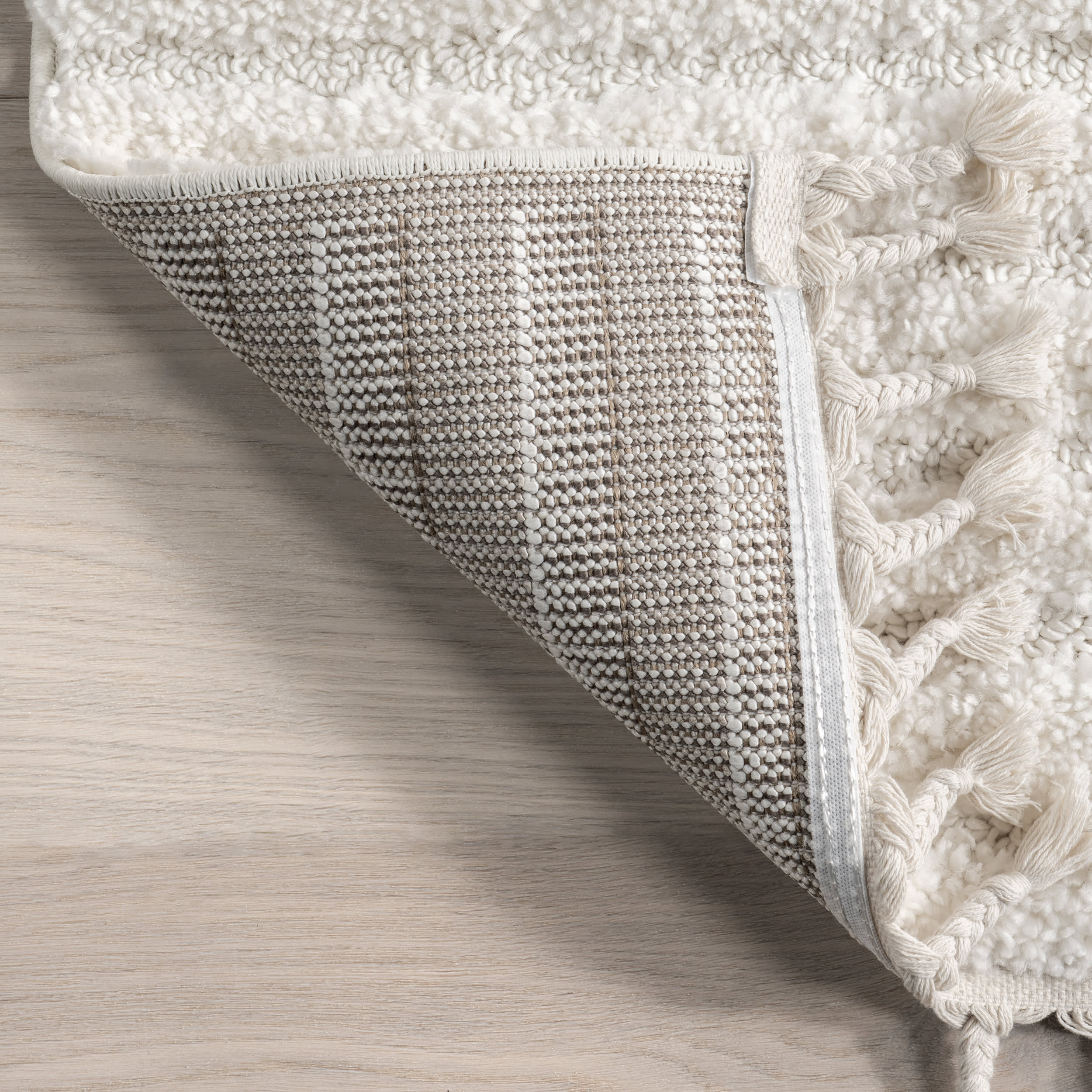 Ellie Traverse Shag Rug | Ivory - Image 6