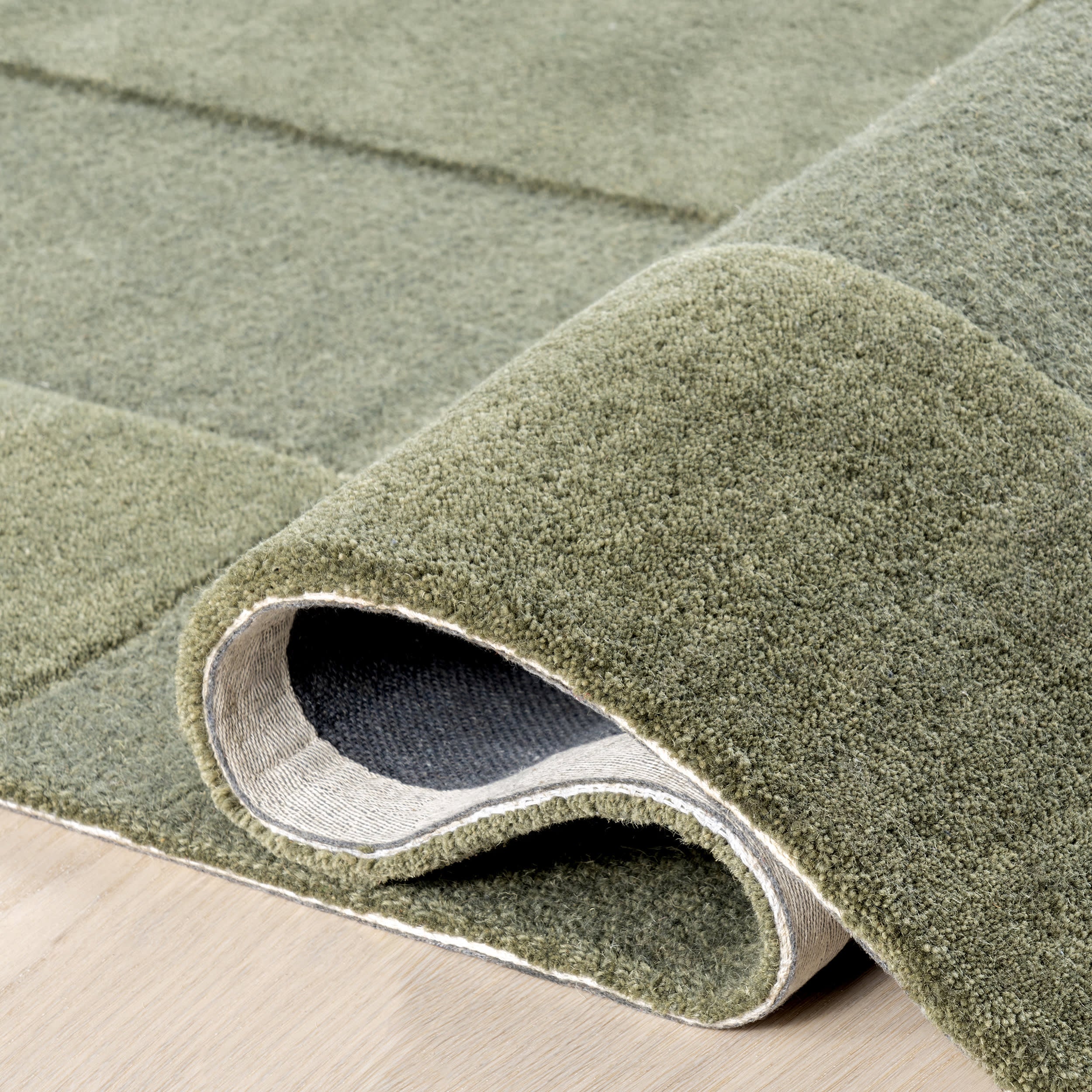 Elliot Wool Rug | Olive - Image 8