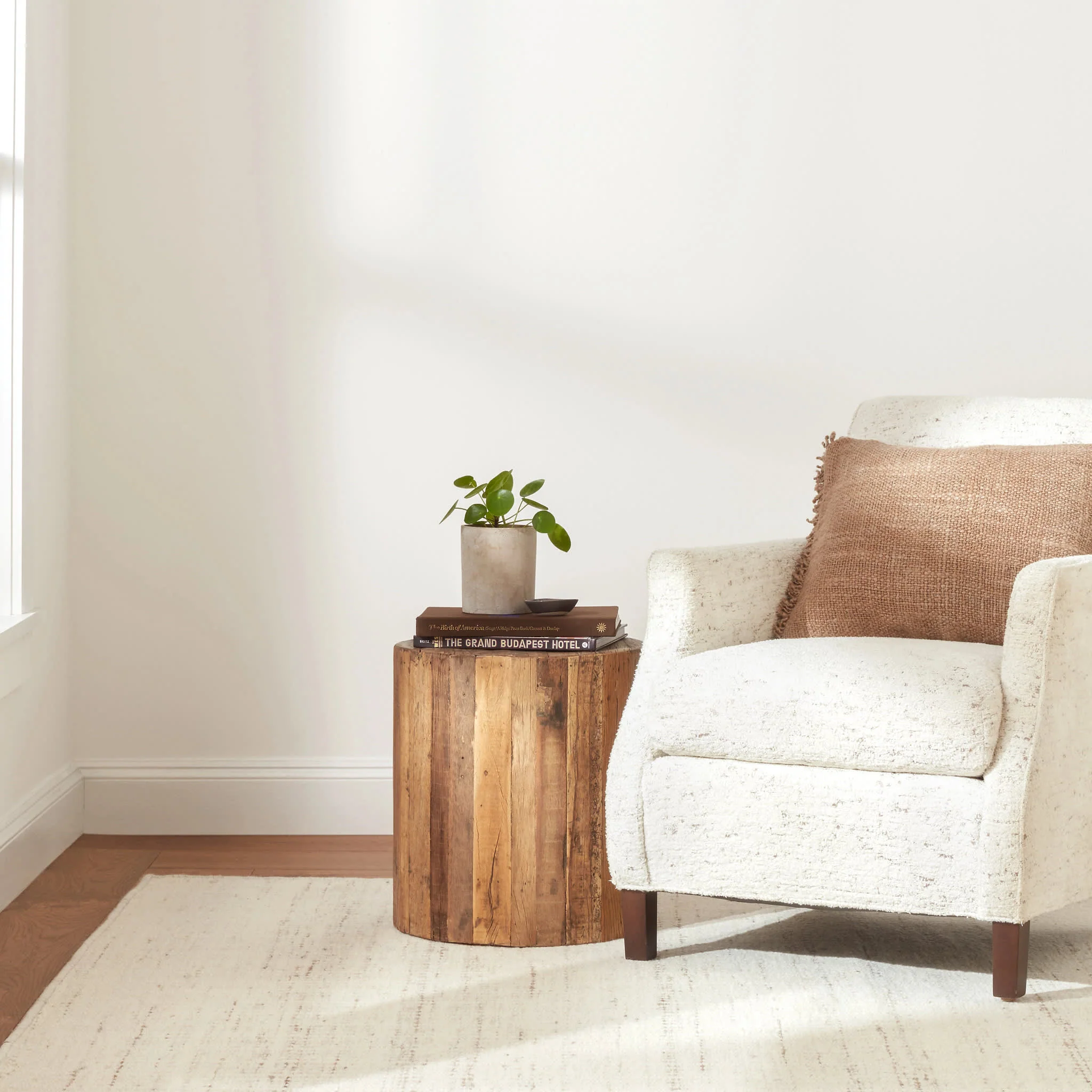 Ellis Woven Wool Custom Rug | Natural - Image 2