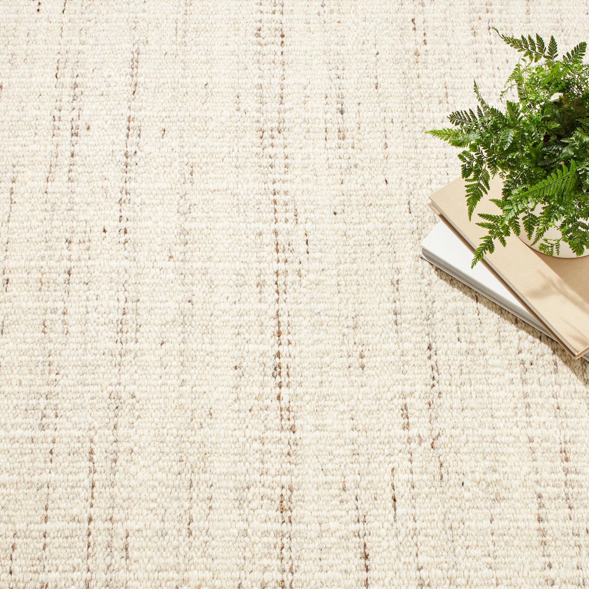 Ellis Woven Wool Custom Rug | Natural - Image 3