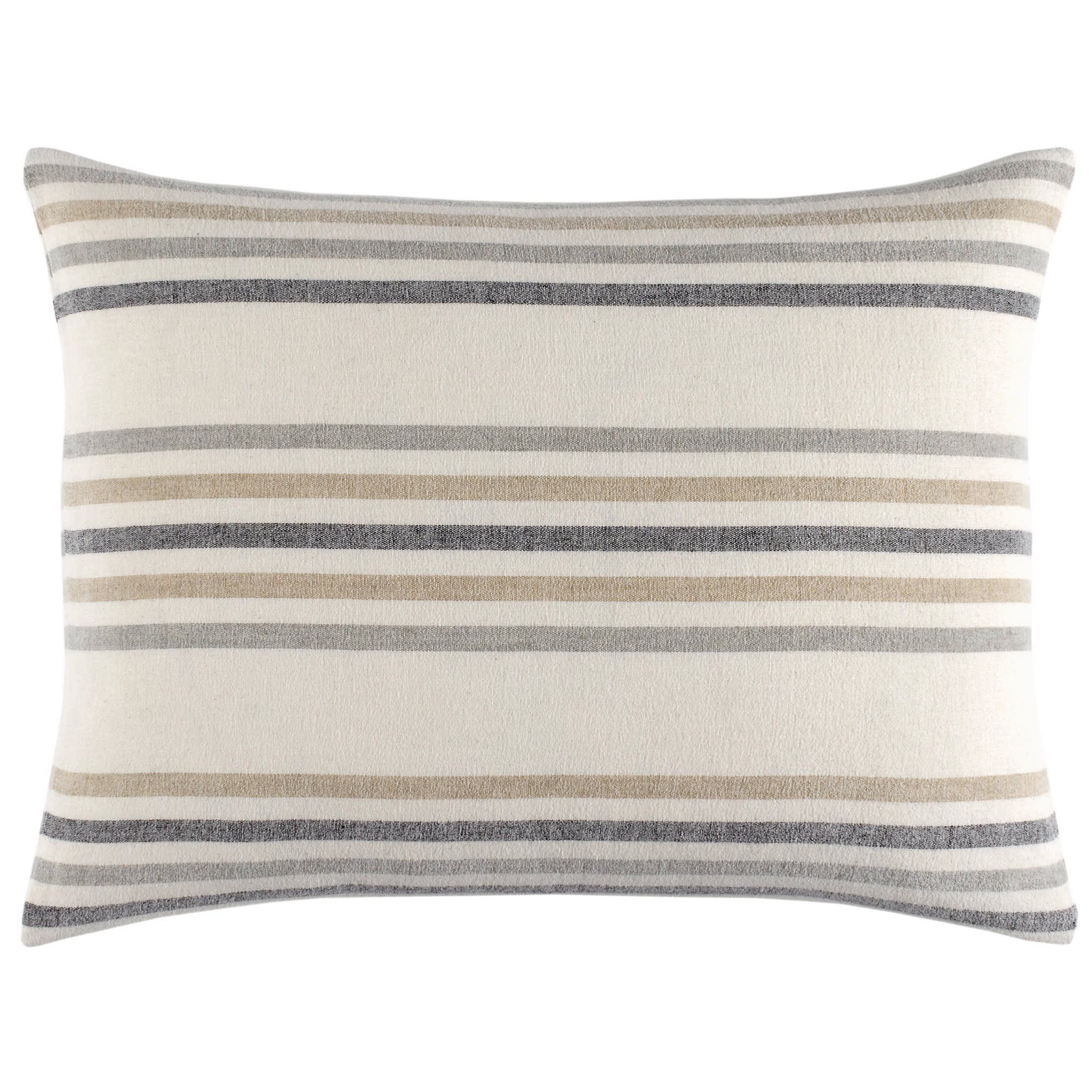 Ellison Stripe Linen Chenille Sham | Ivory - Image 3