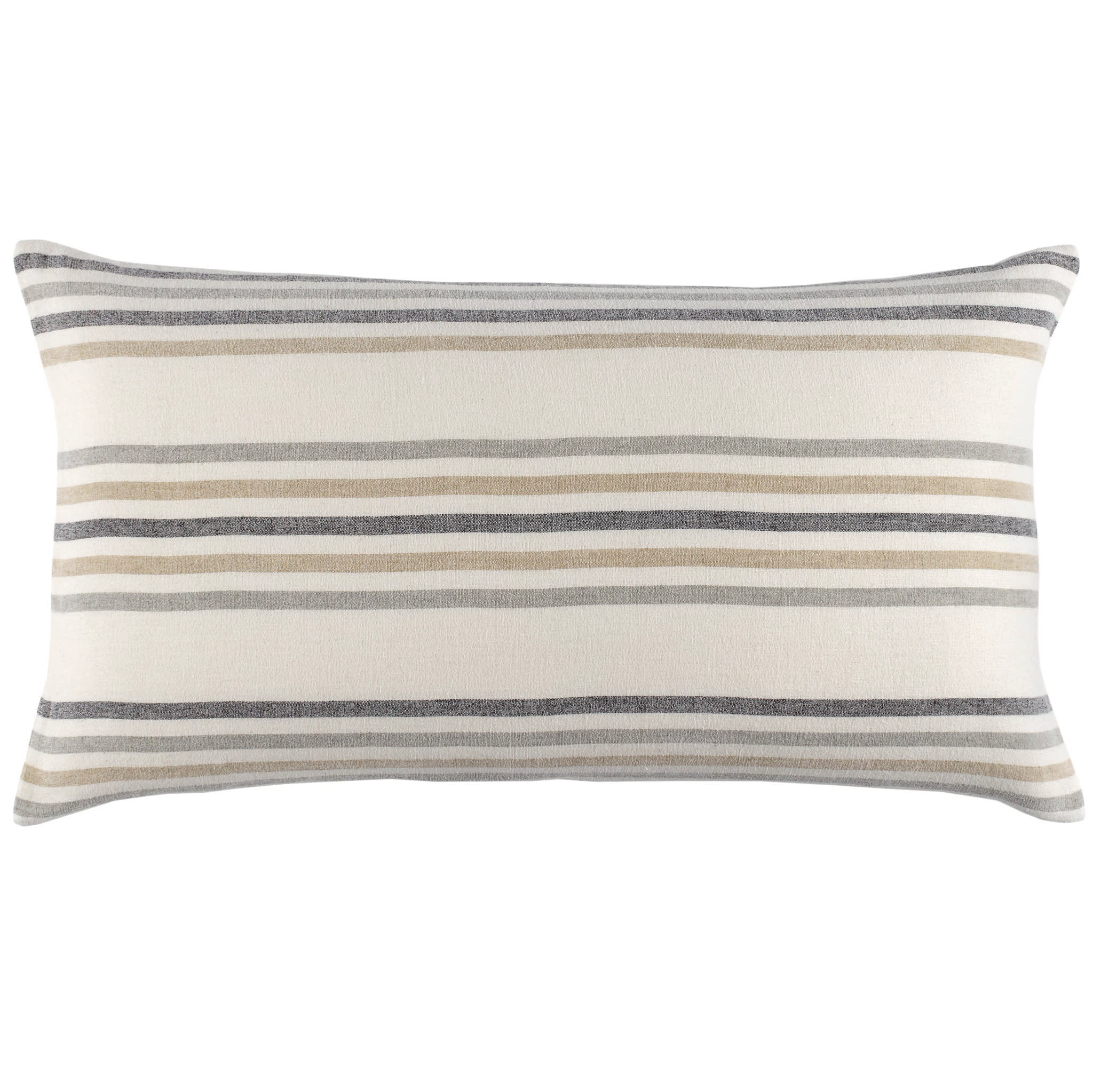 Ellison Stripe Linen Chenille Sham | Ivory - Image 4