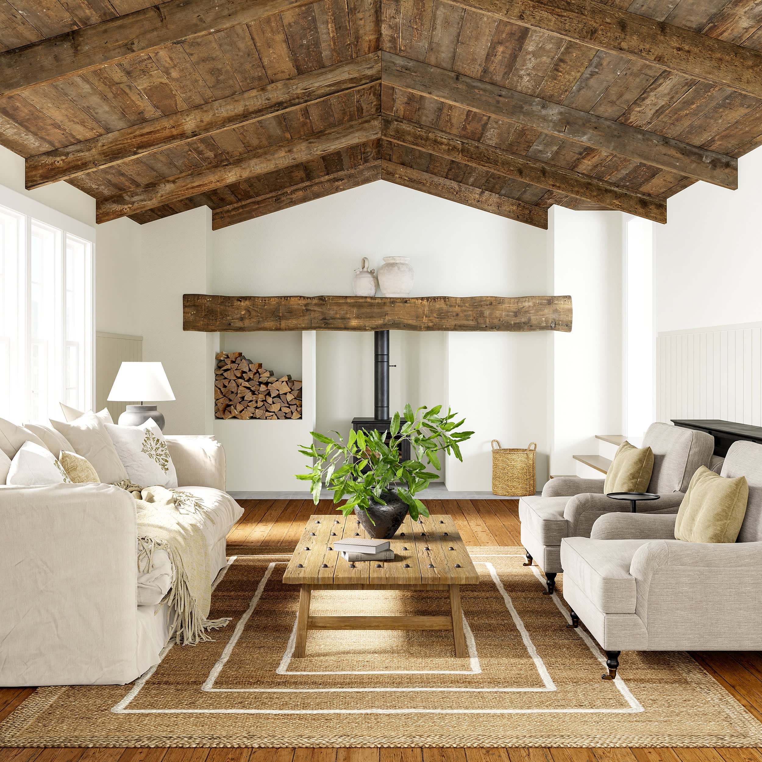 Elmore Jute Flatweave Rug | Ivory - Image 2
