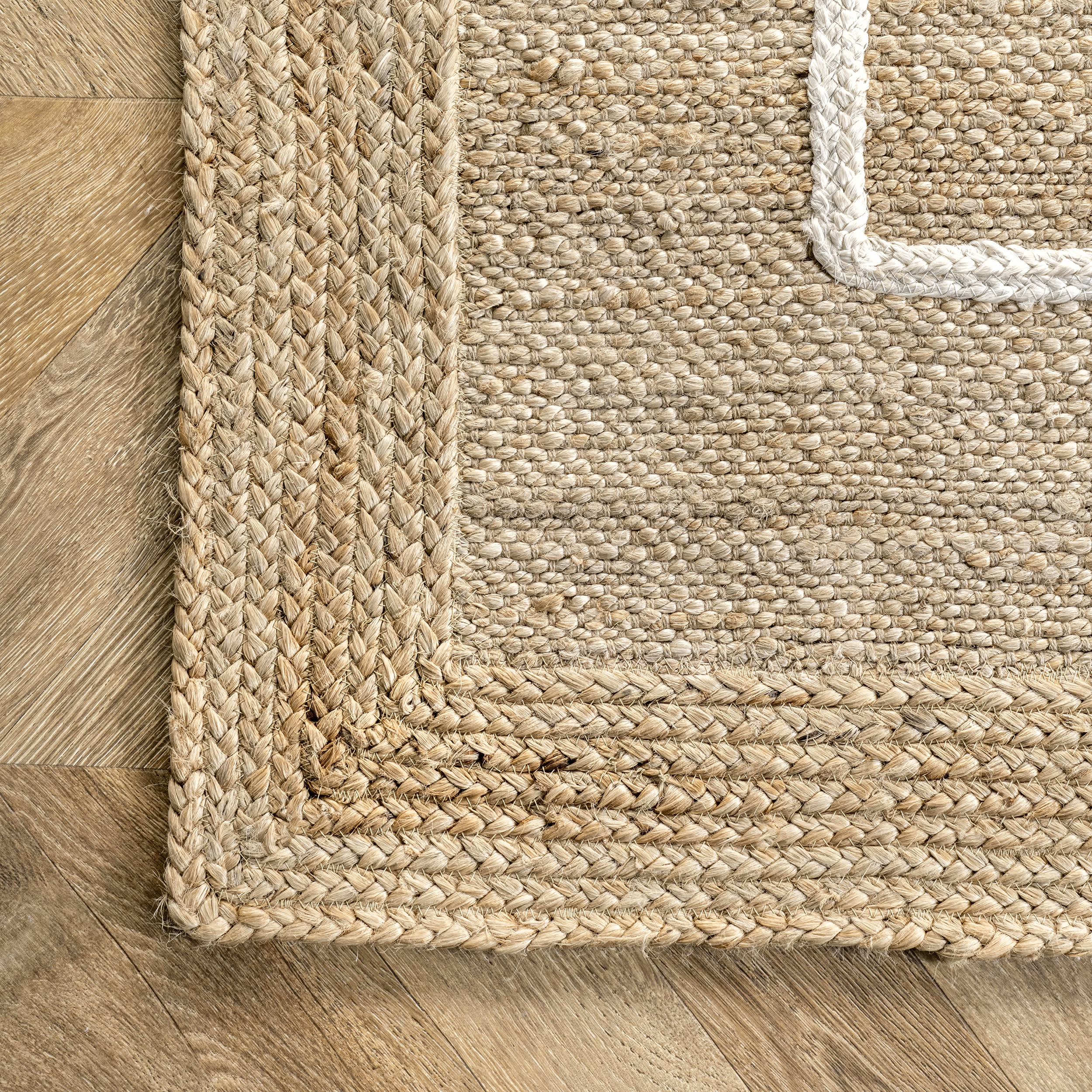Elmore Jute Flatweave Rug | Ivory - Image 3