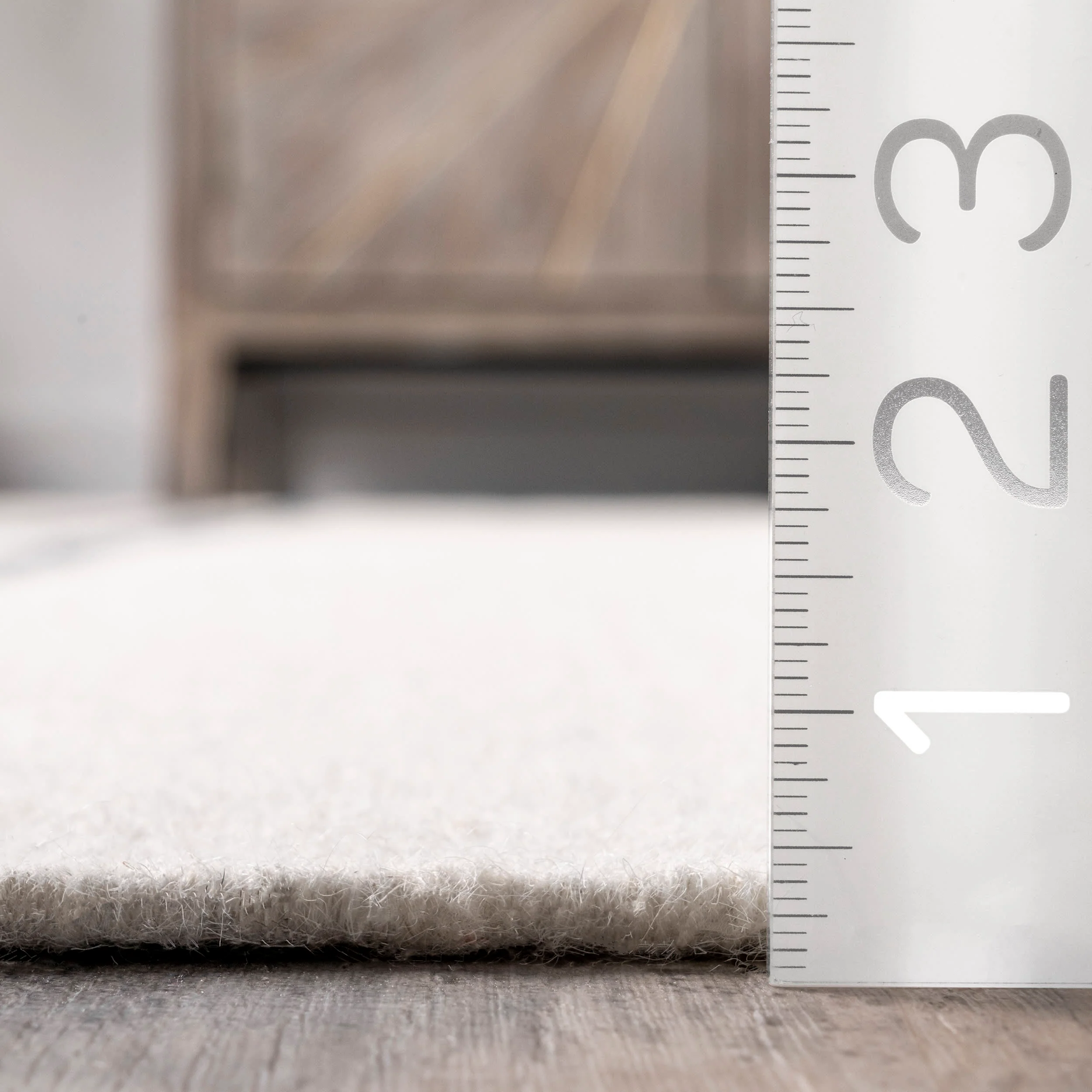Elowen Double Striped Rug | Ivory - Image 4
