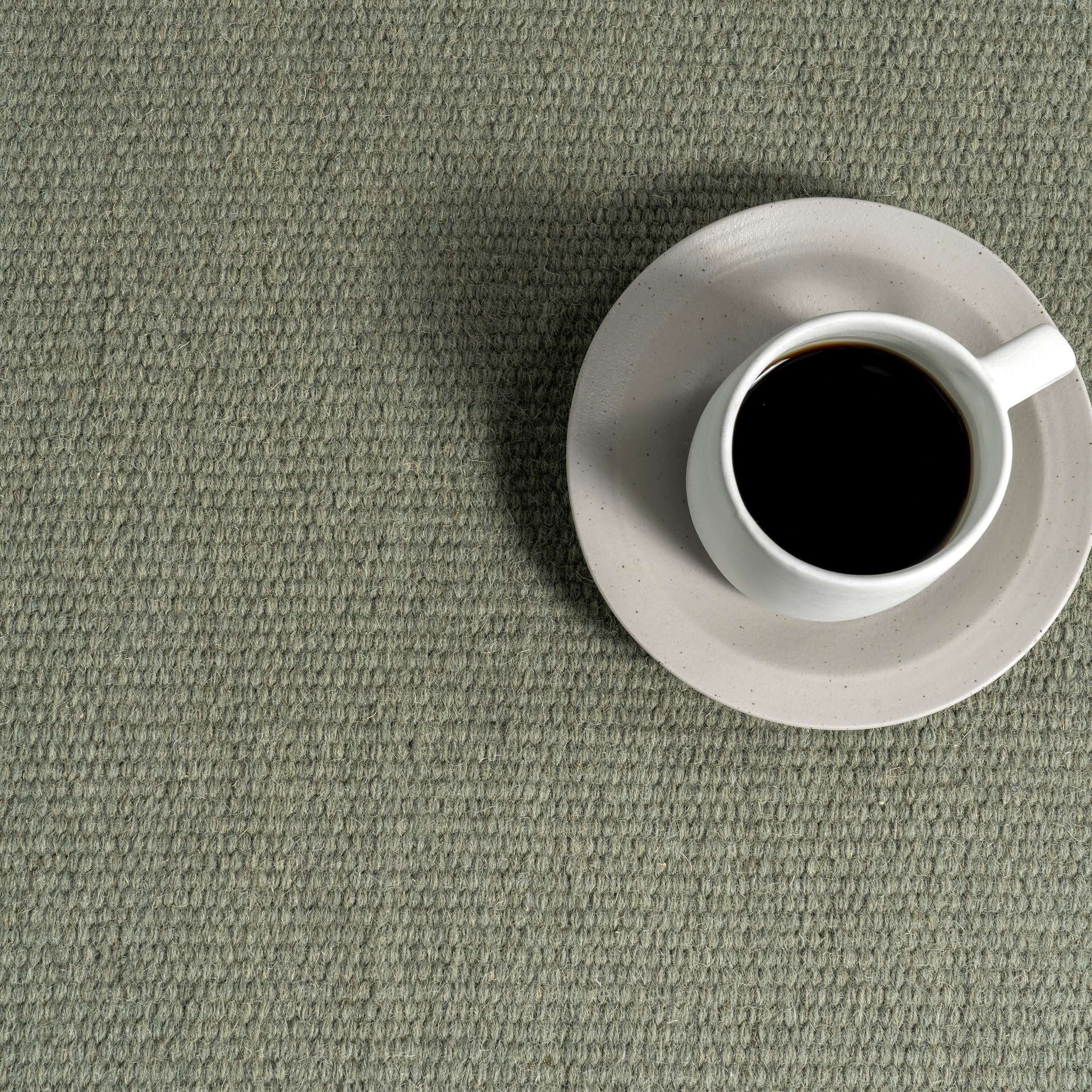 Elowen Double Striped Rug | Sage Green - Image 7