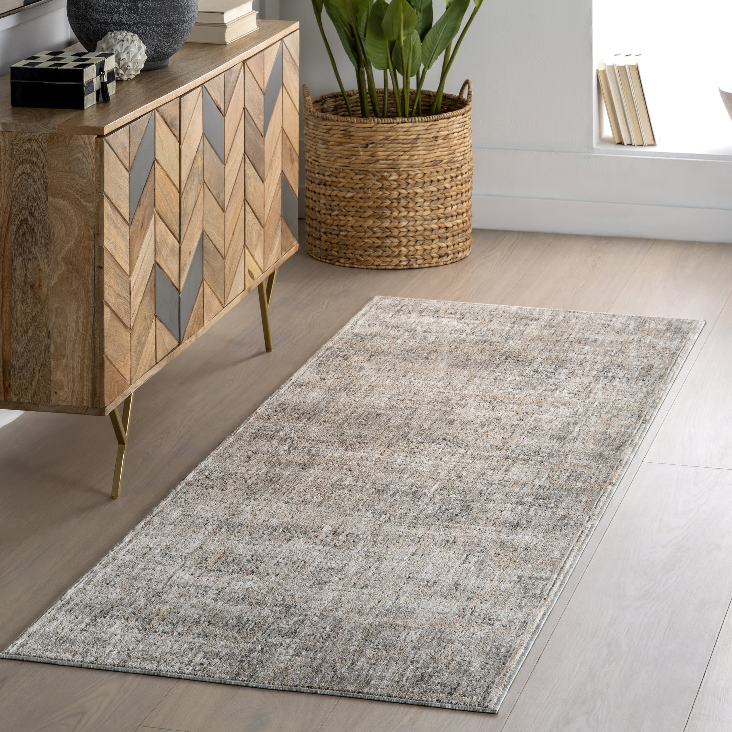 Emiliana Vintage Rug | Light Grey - Image 2