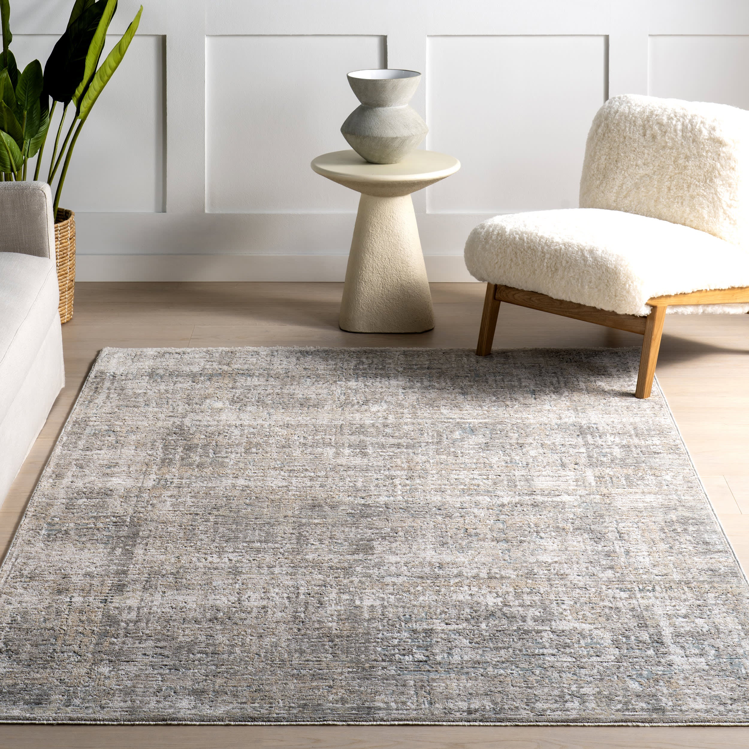 Emiliana Vintage Rug | Light Grey - Image 5