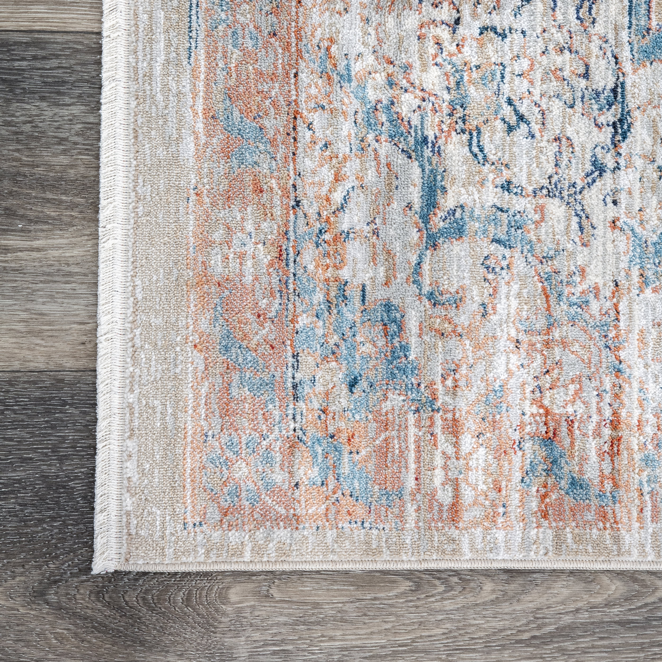 Enshrined Blossom Rug | Rust - Image 3