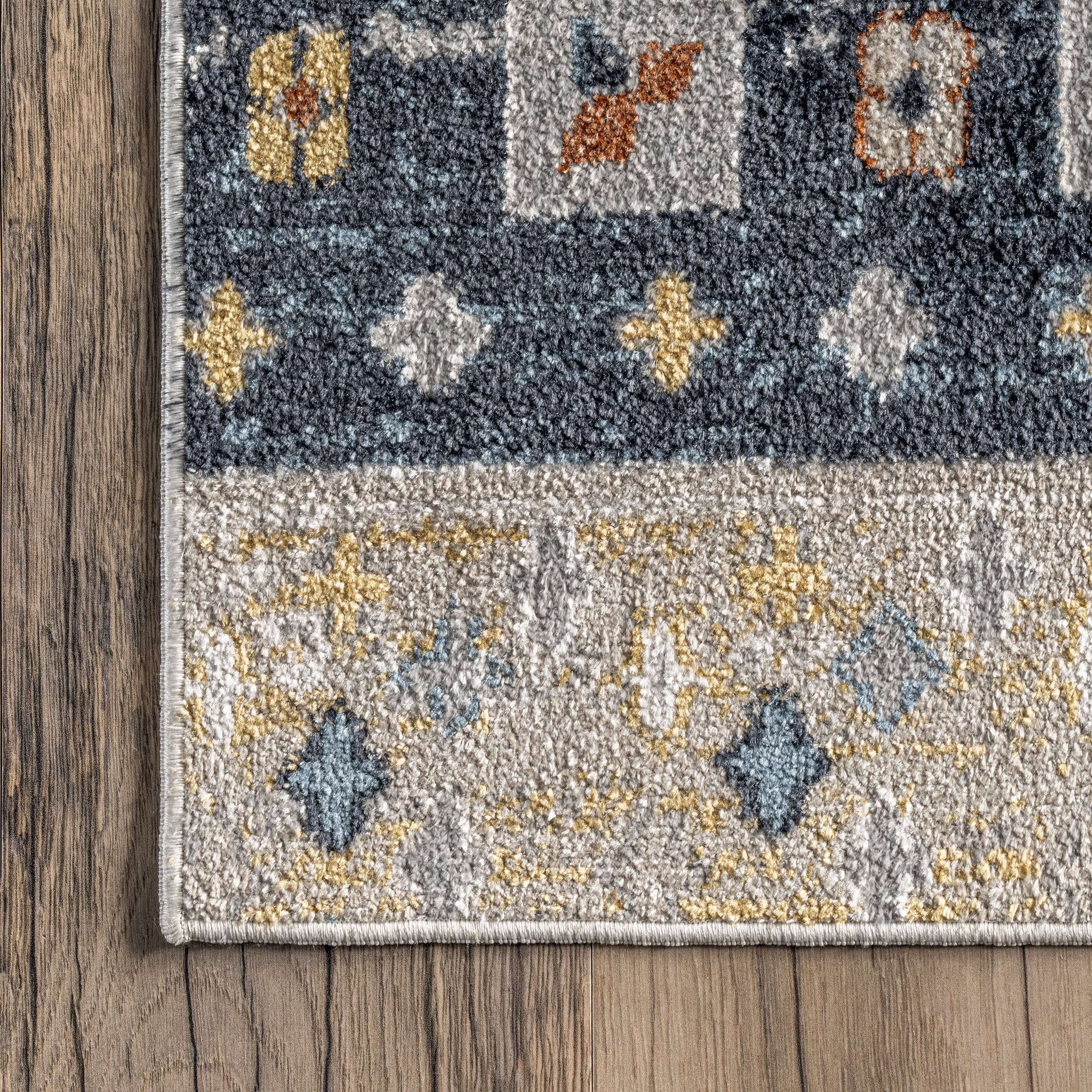 Esperanza Paneled Washable Rug | Beige - Image 3