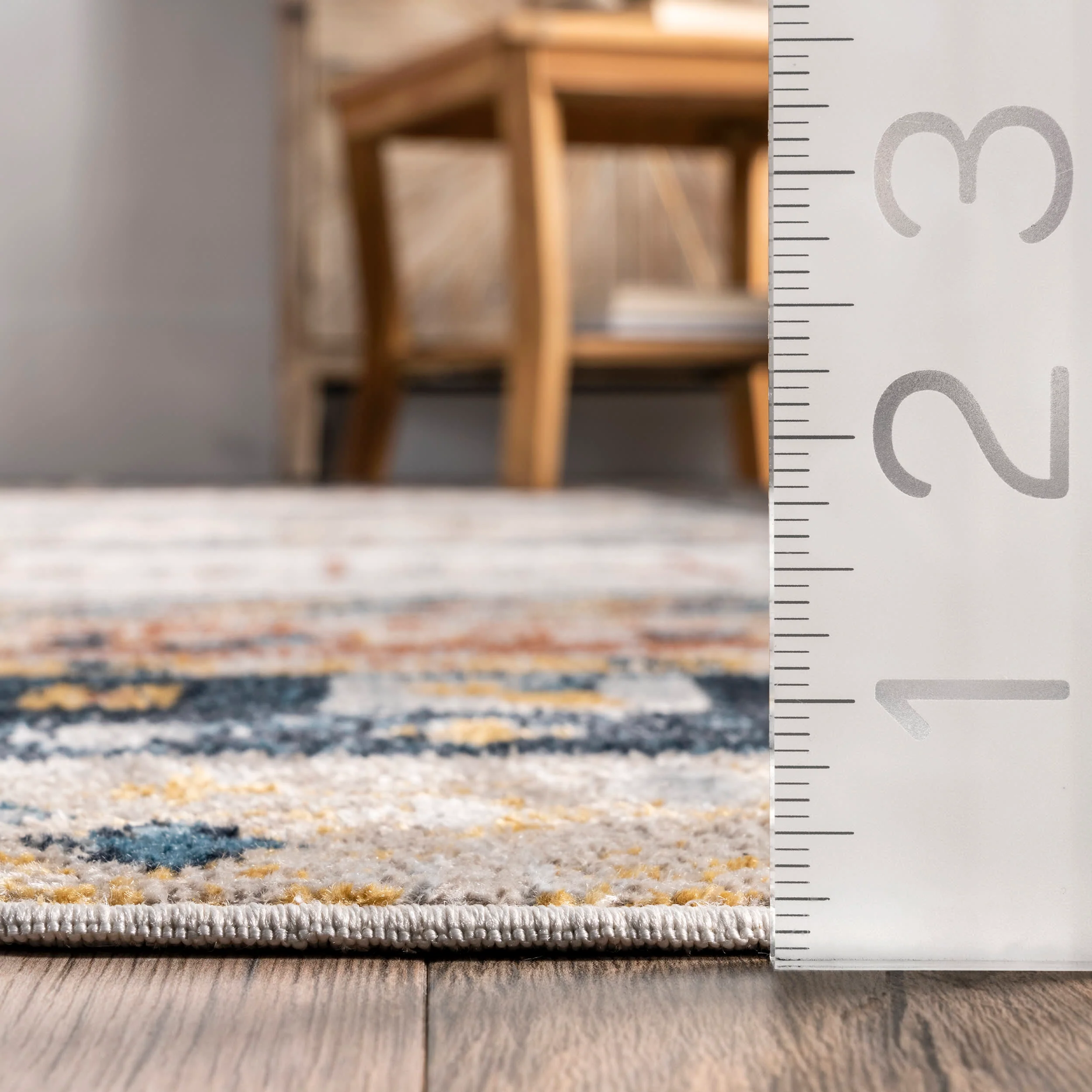 Esperanza Paneled Washable Rug | Beige - Image 5