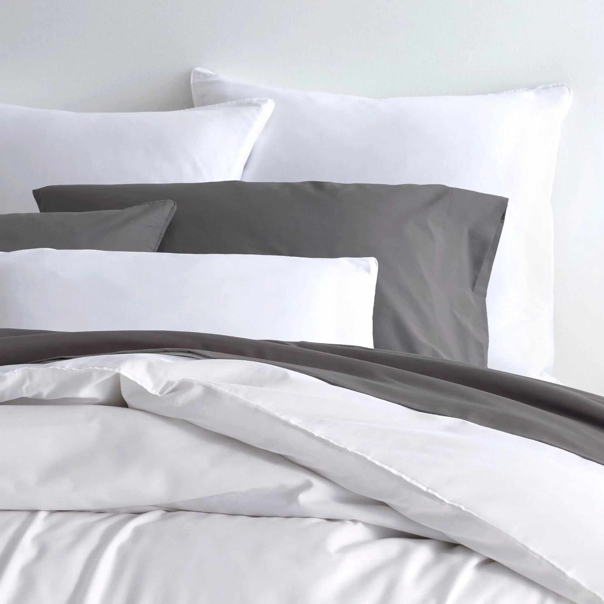 Essential Percale Sham | White - Image 2