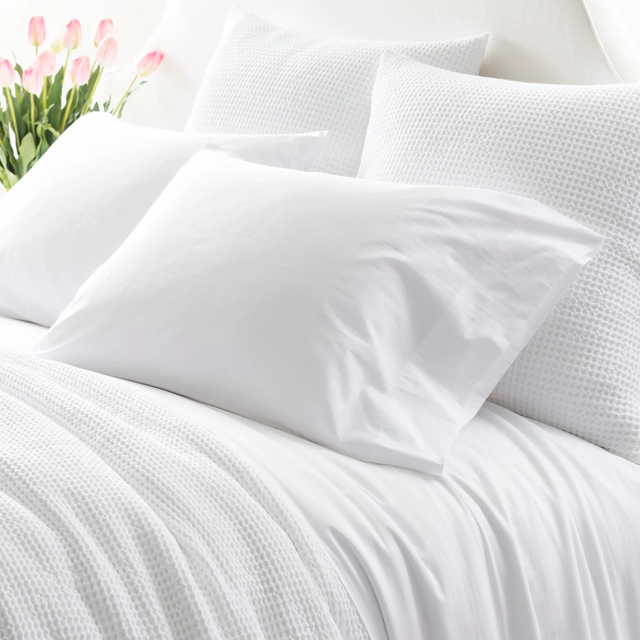 Essential Percale Sheet Set | White - Image 5