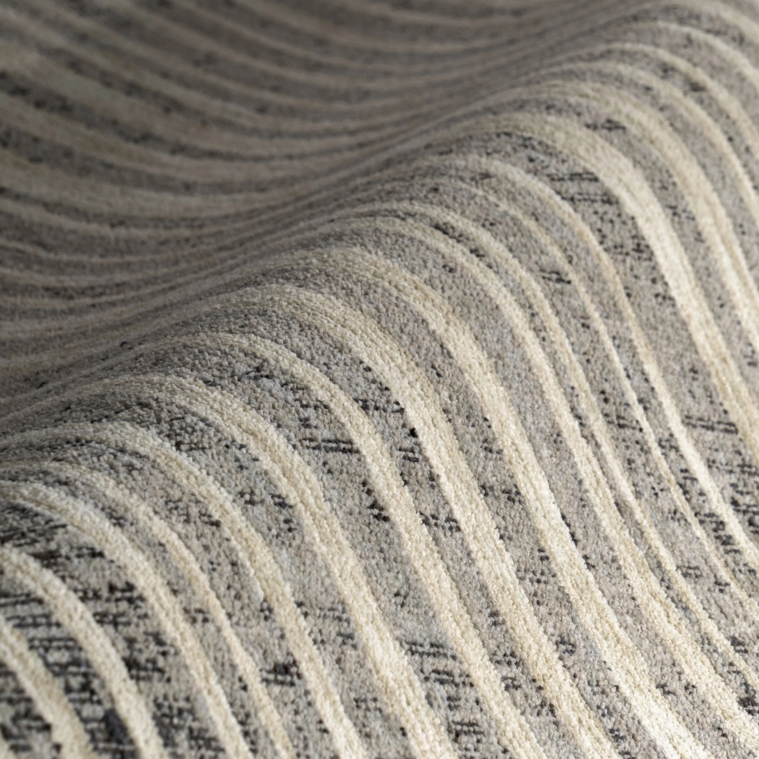 Etta Abstract Stripes Rug | Grey - Image 3