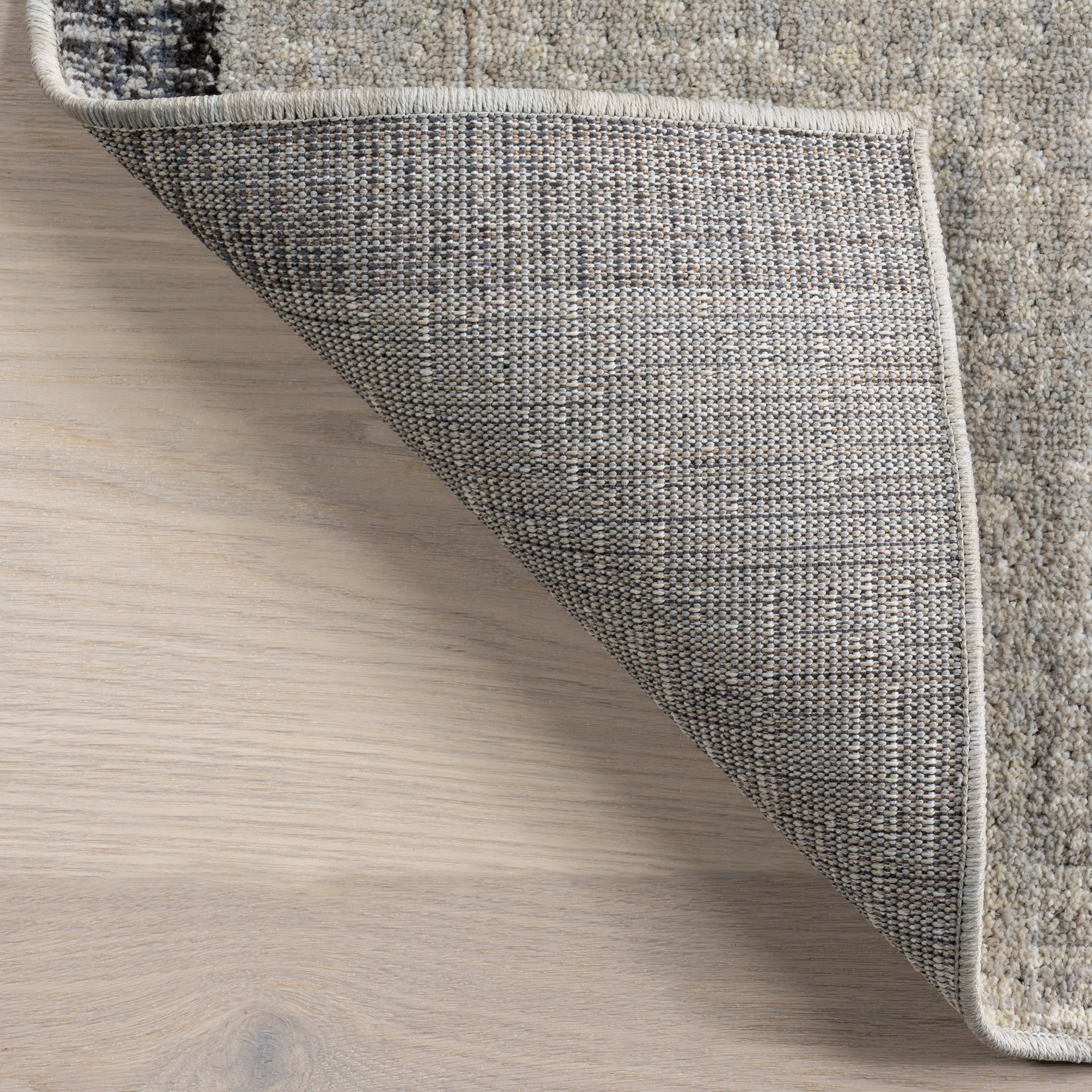 Etta Abstract Stripes Rug | Grey - Image 7