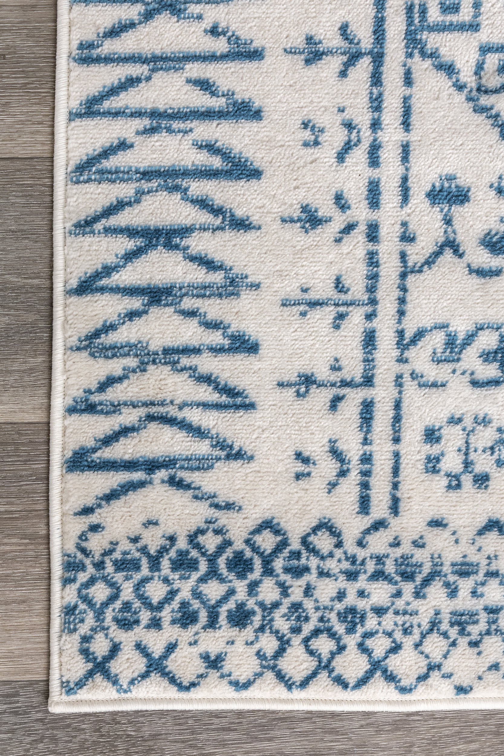 Evanescent Moroccan Rug | Blue - Image 3