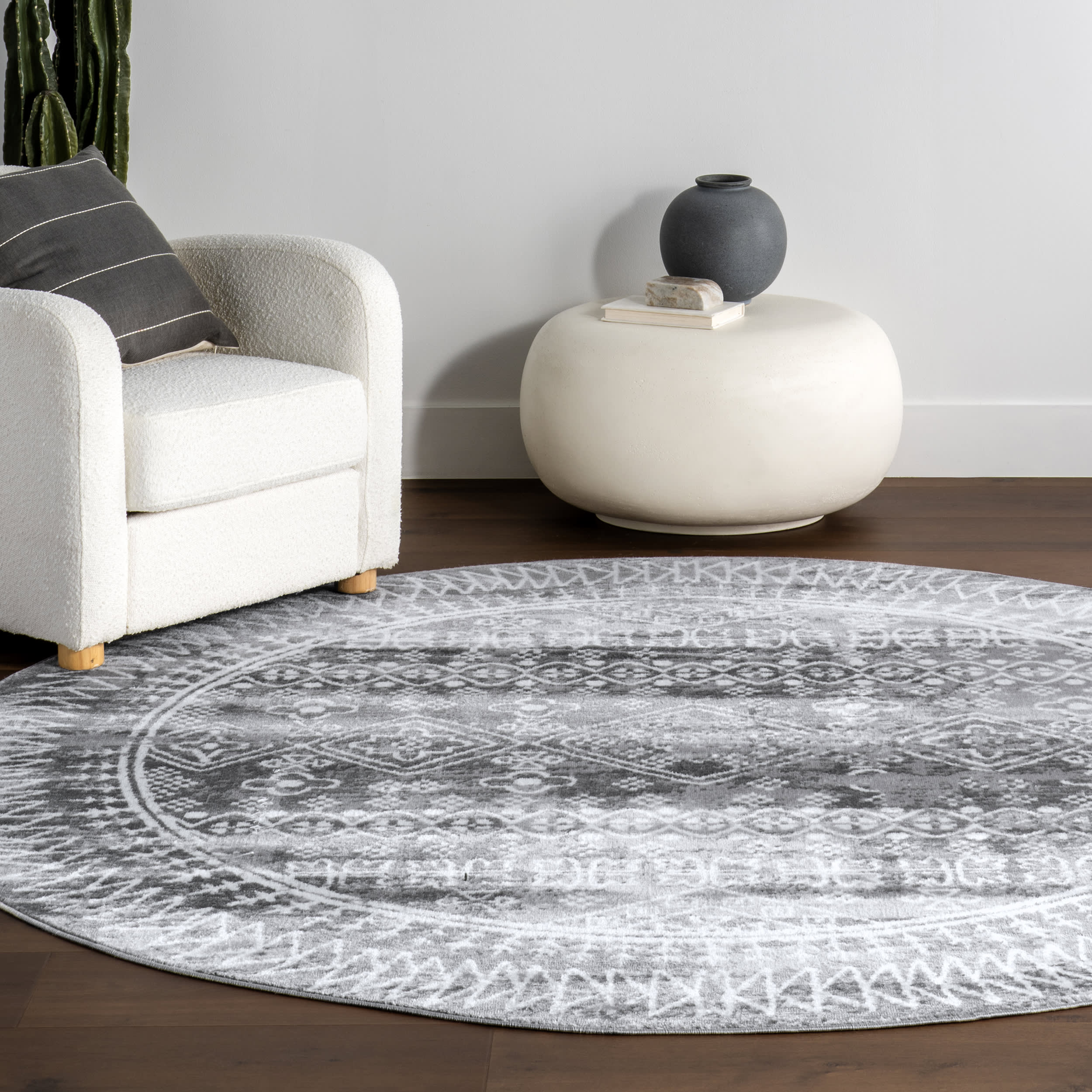 Evanescent Moroccan Rug | Grey - Image 2