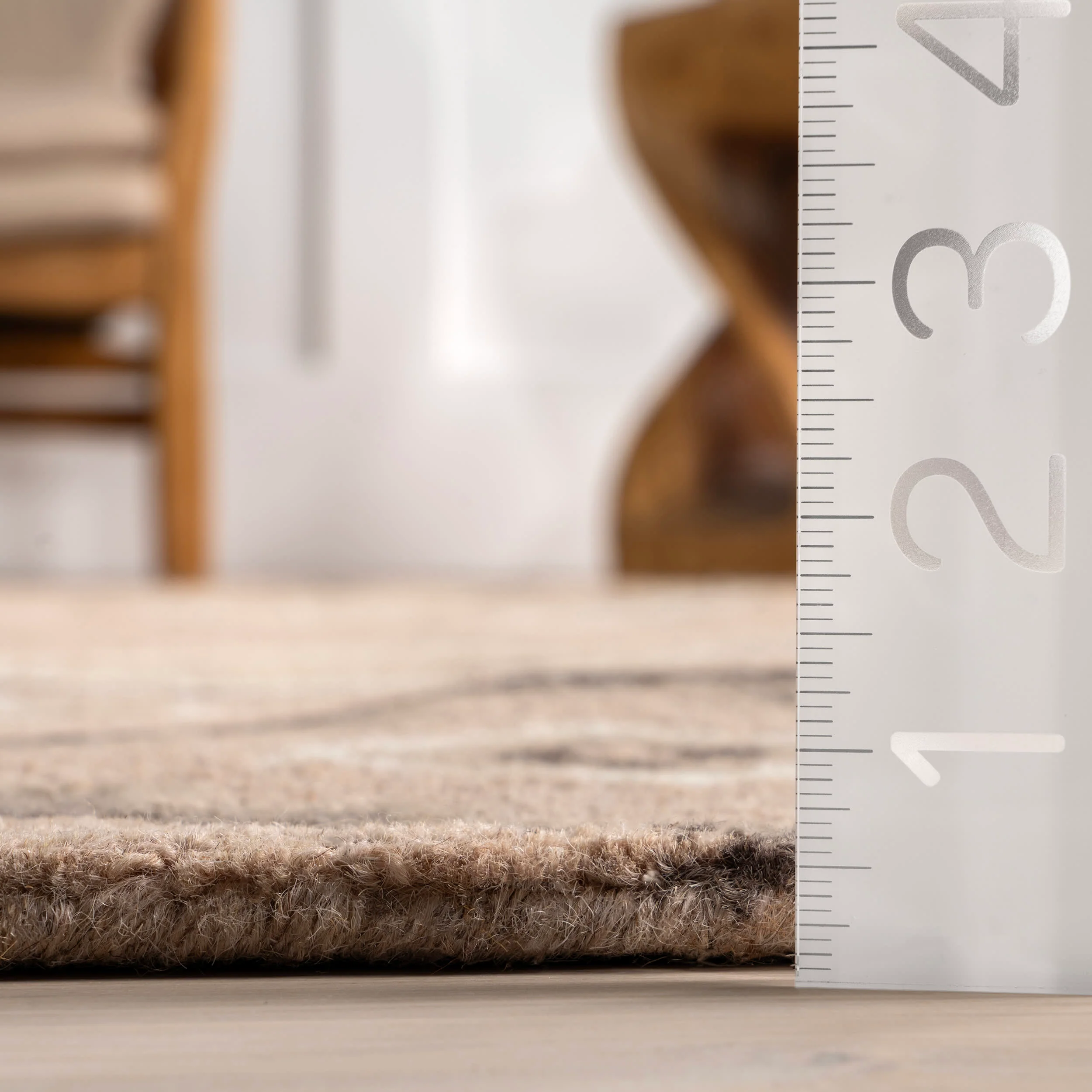 Everest Wool Rug | Beige - Image 5