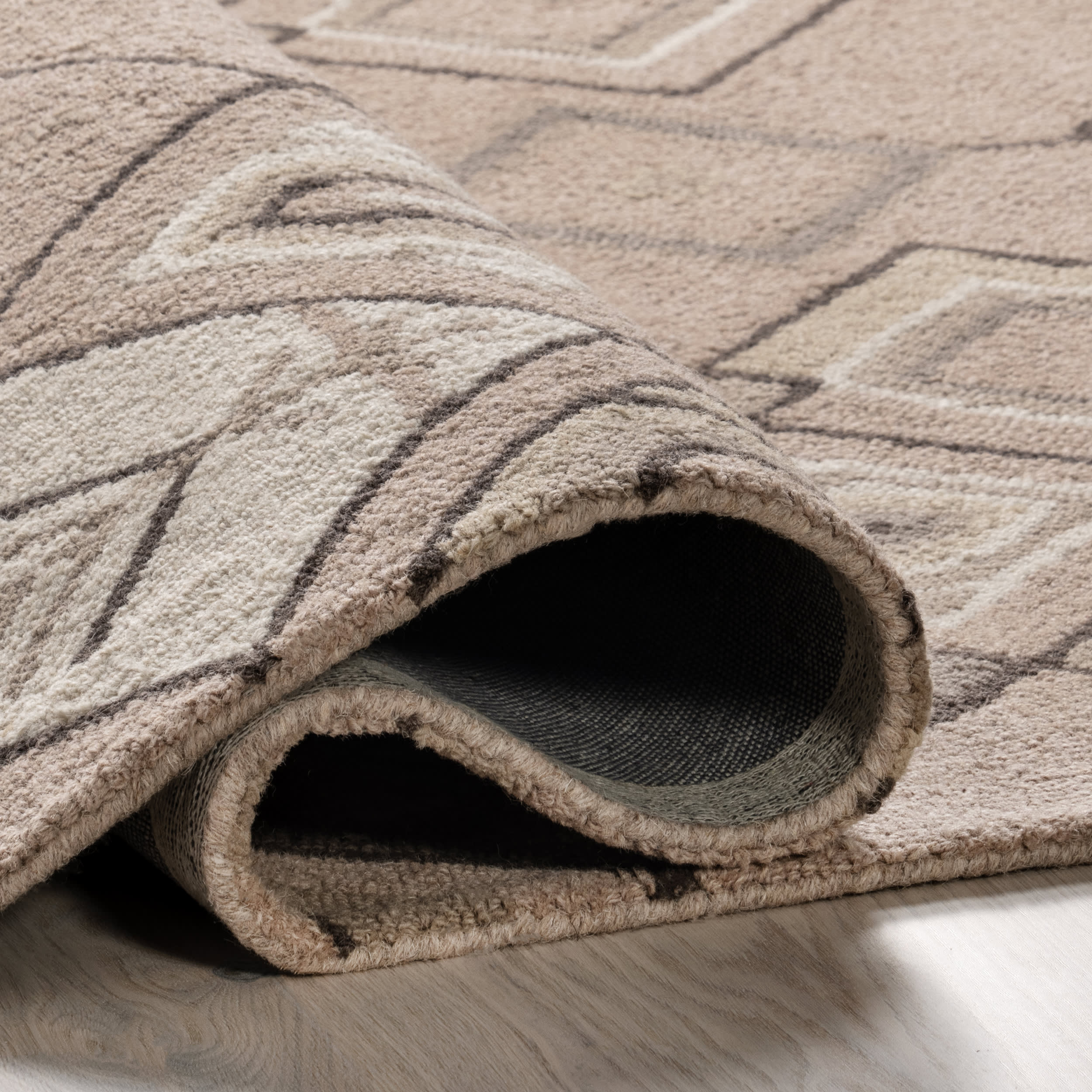Everest Wool Rug | Beige - Image 7