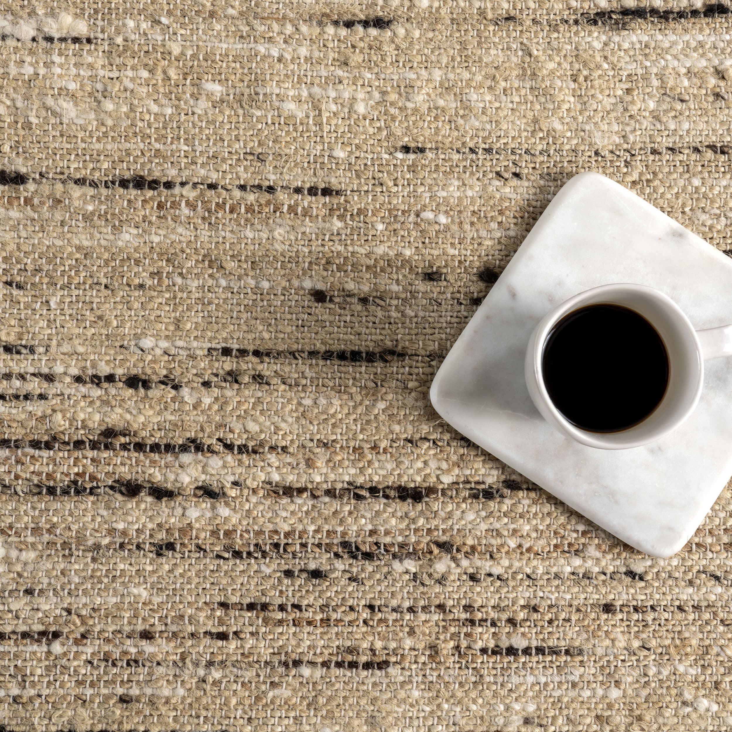 Evergreen Marled Rug | Beige - Image 7