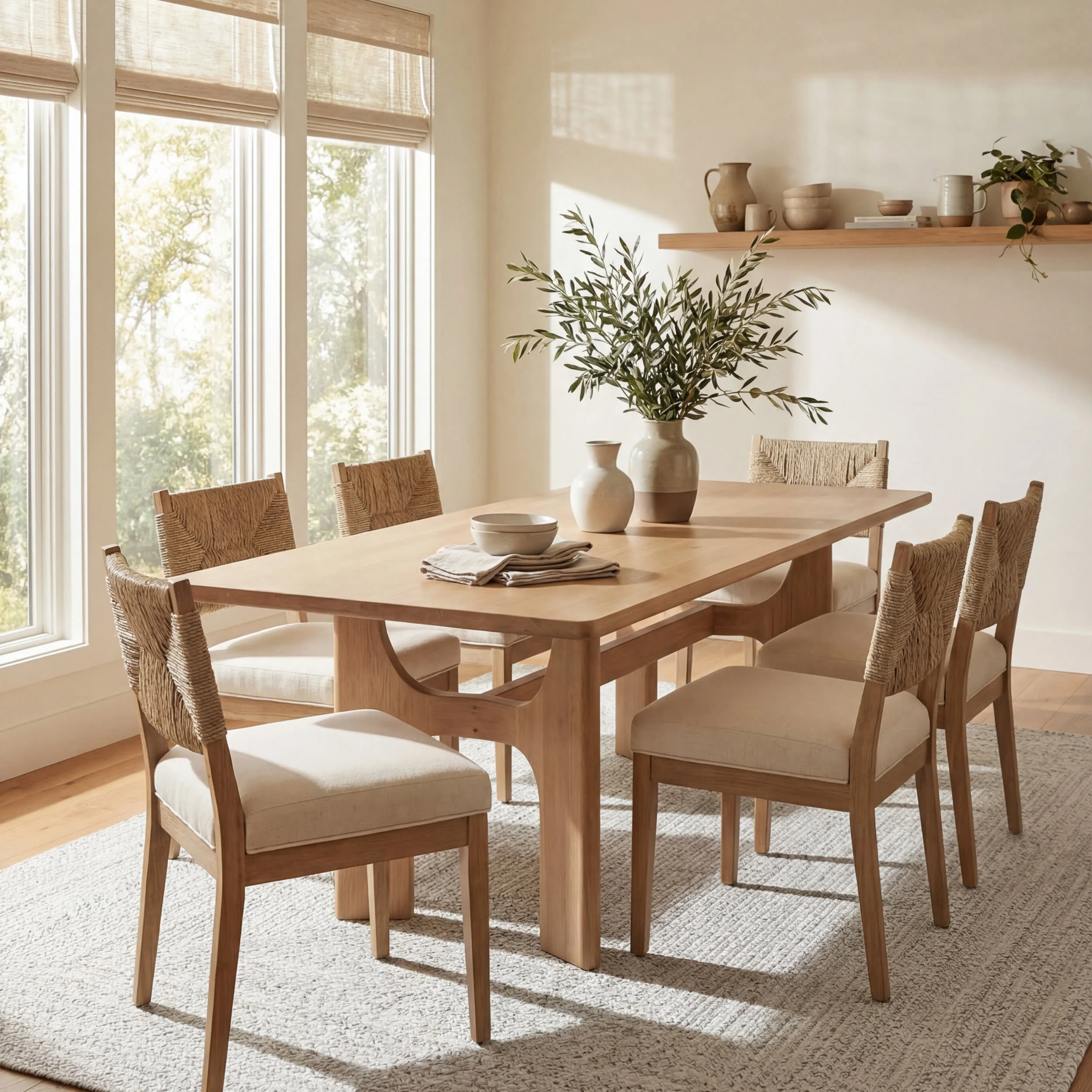 Everywhere Hand-Braided Indoor/Outdoor Rug | Ivory - Image 6