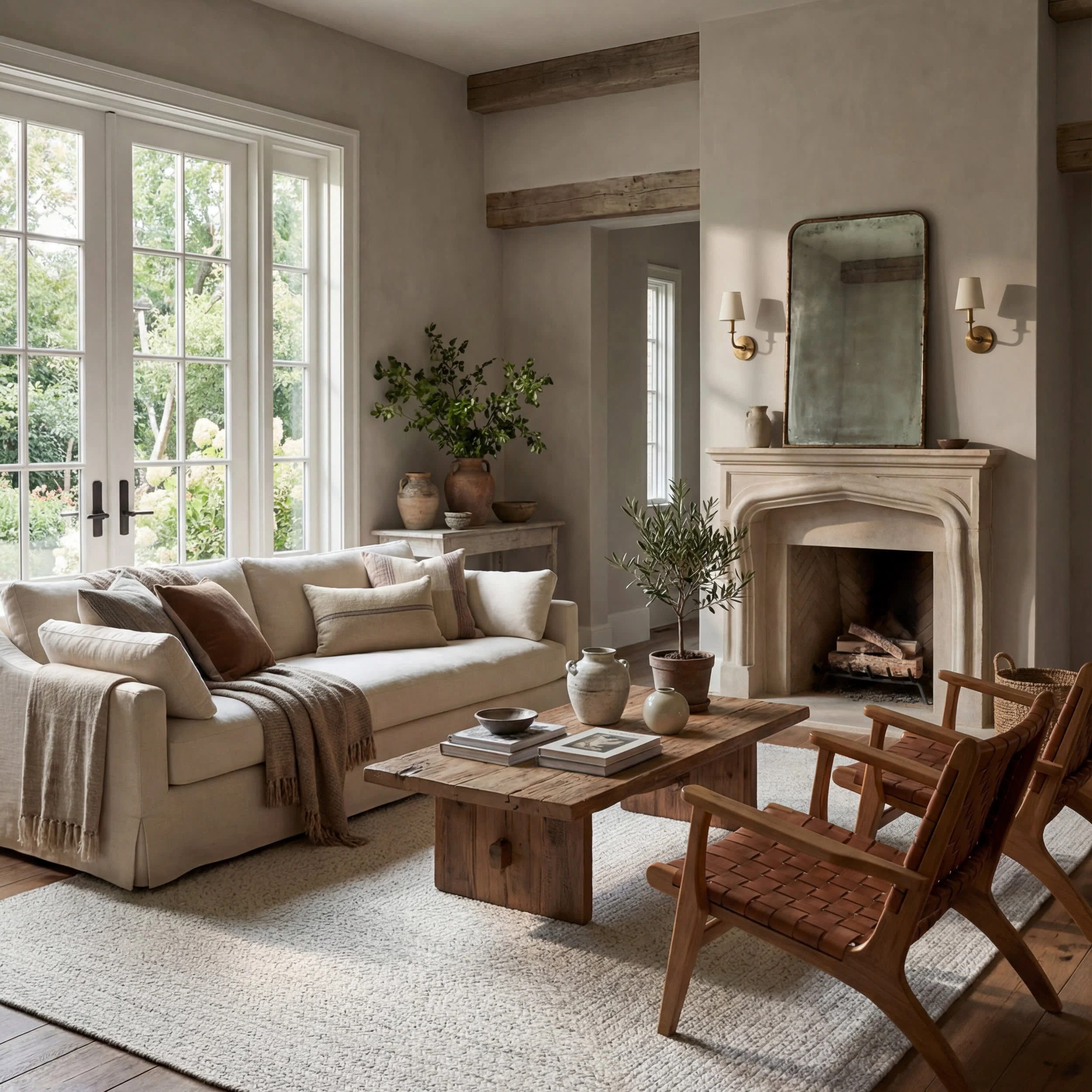 Everywhere Hand-Braided Indoor/Outdoor Rug | Ivory - Image 8