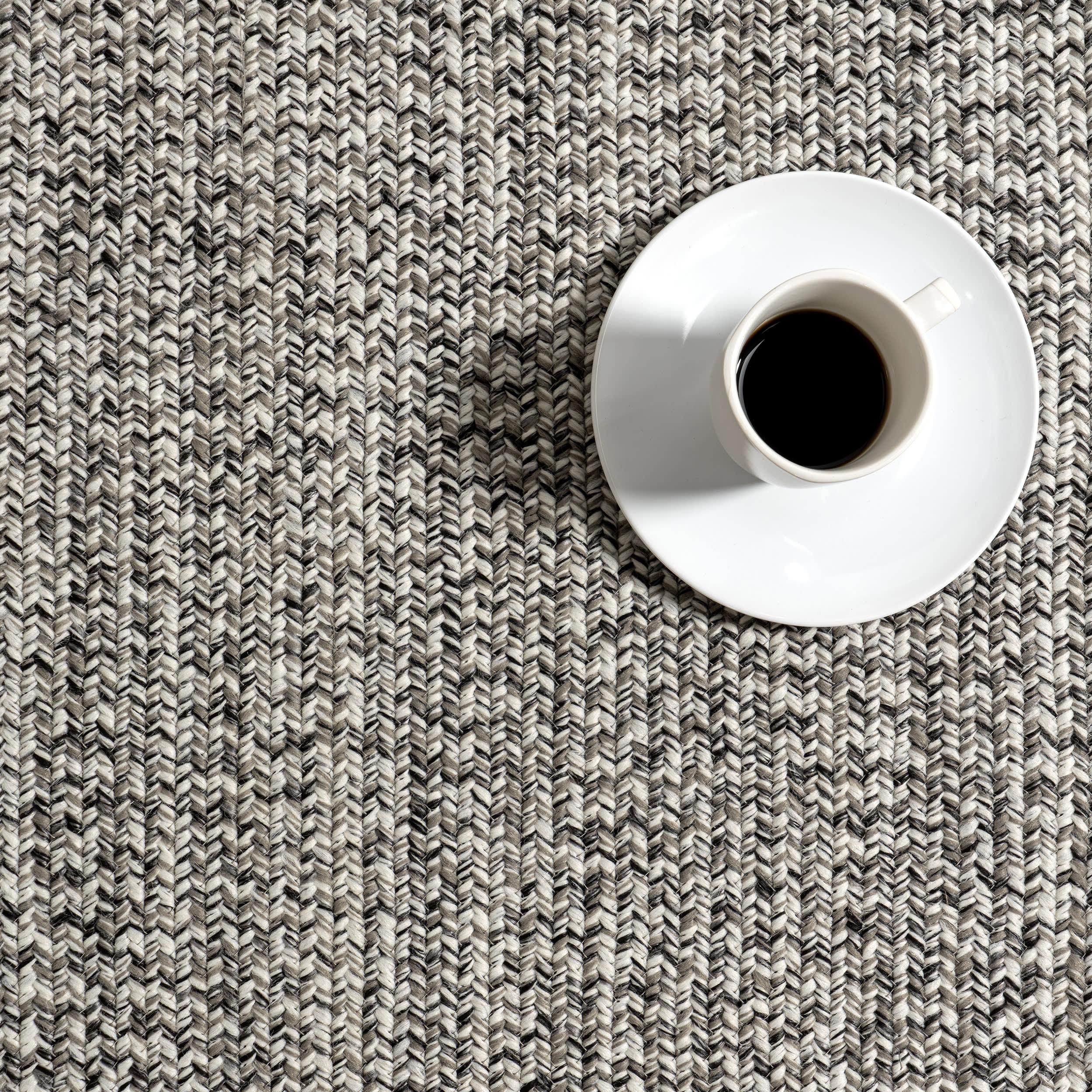 Everywhere Hand-Braided Indoor/Outdoor Rug | Salt and Pepper - Image 9