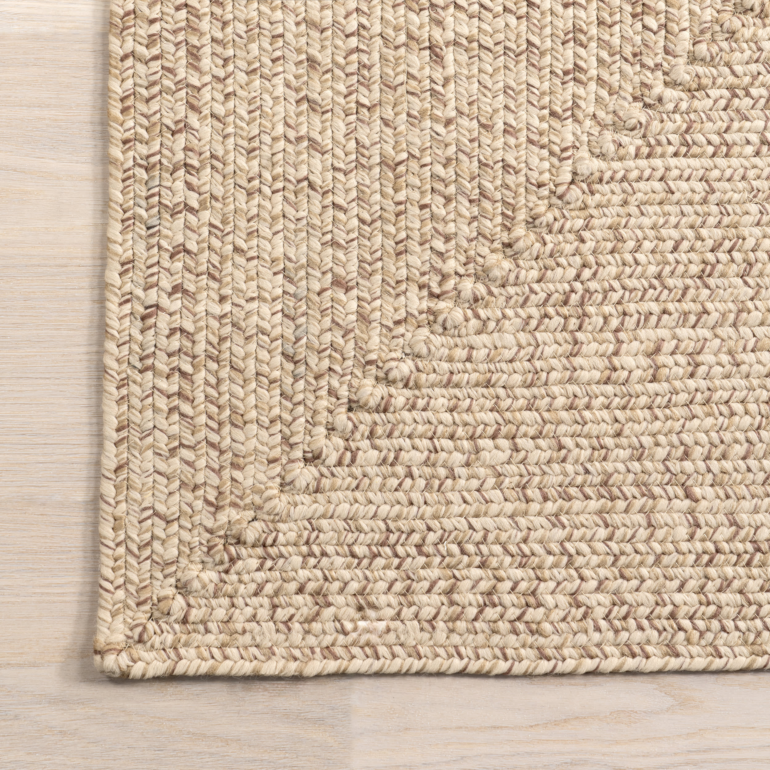 Everywhere Hand-Braided Indoor/Outdoor Rug | Tan - Image 4