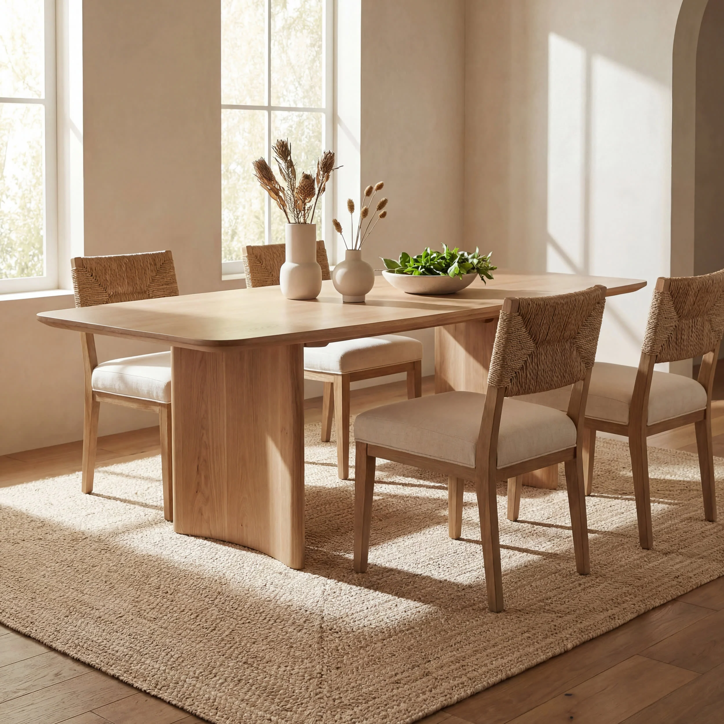 Everywhere Hand-Braided Indoor/Outdoor Rug | Tan - Image 7