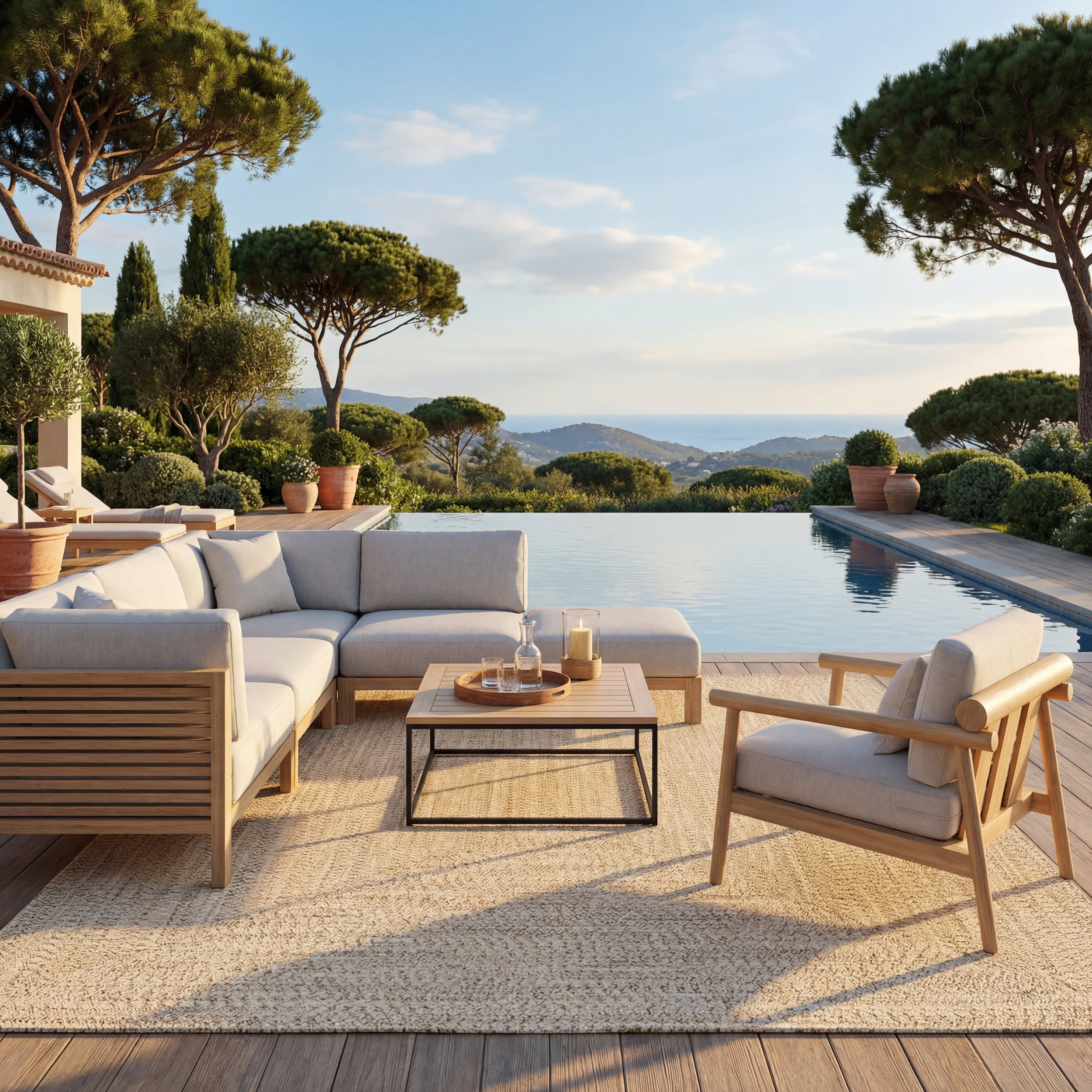 Everywhere Hand-Braided Indoor/Outdoor Rug | Tan - Image 2
