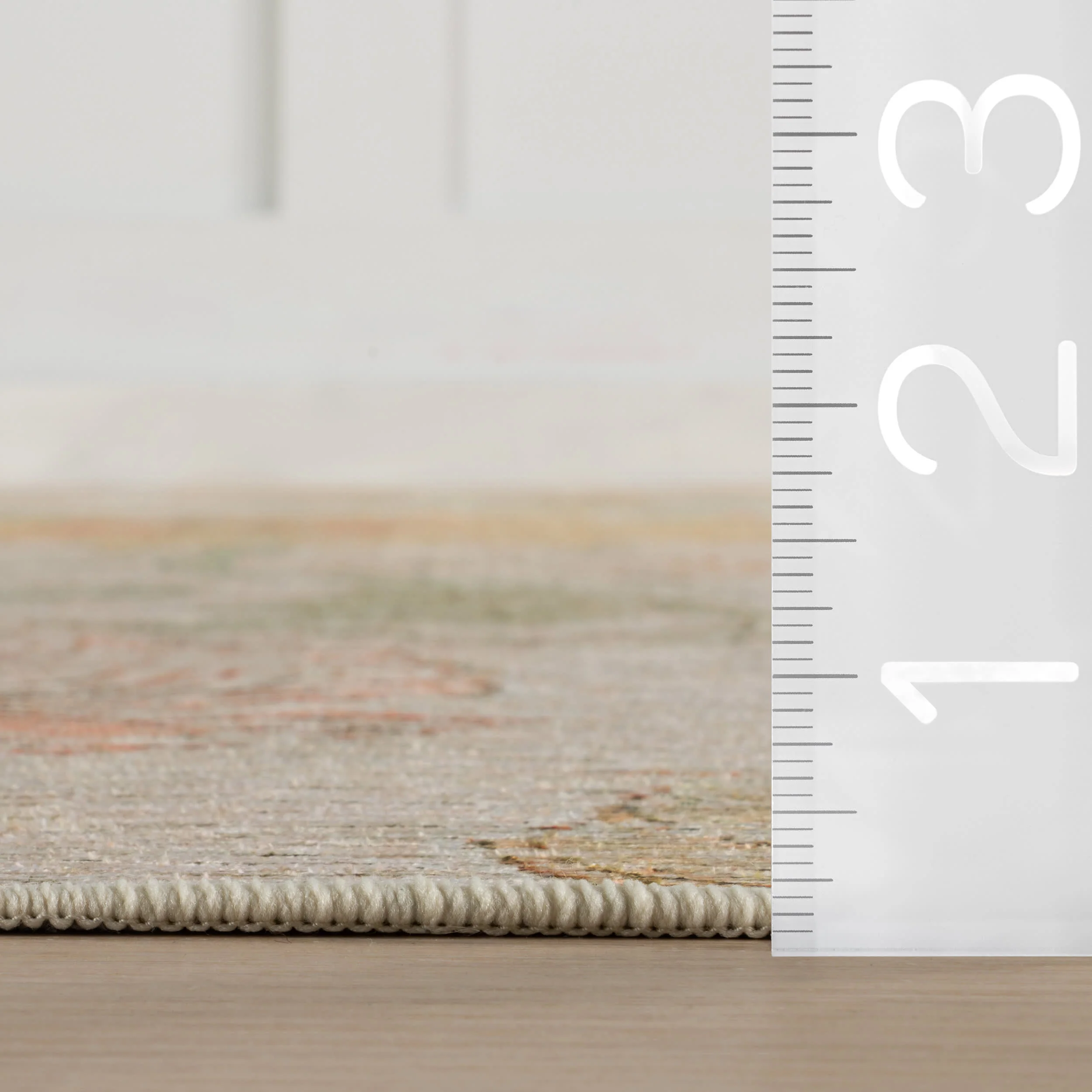 Exploded Floral Machine Washable Rug | Multi - Image 5